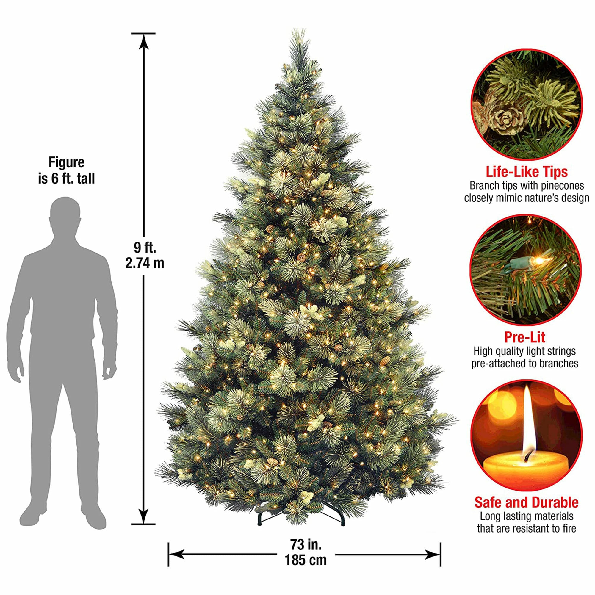 National Tree Company 288980 Artificial-Christmas-Trees - View #5