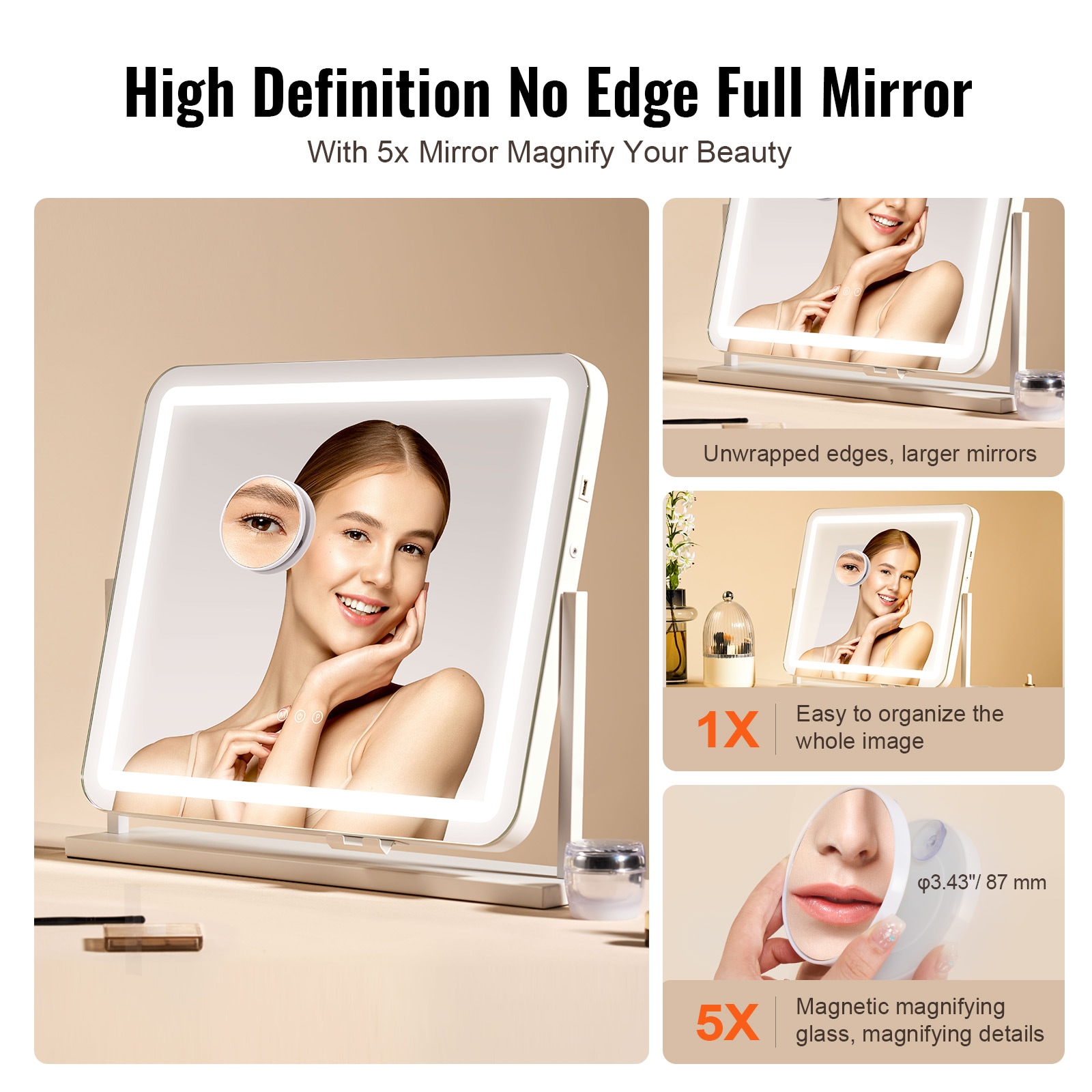 Mecale YAS-31C9SH Makeup-Mirrors - View #4