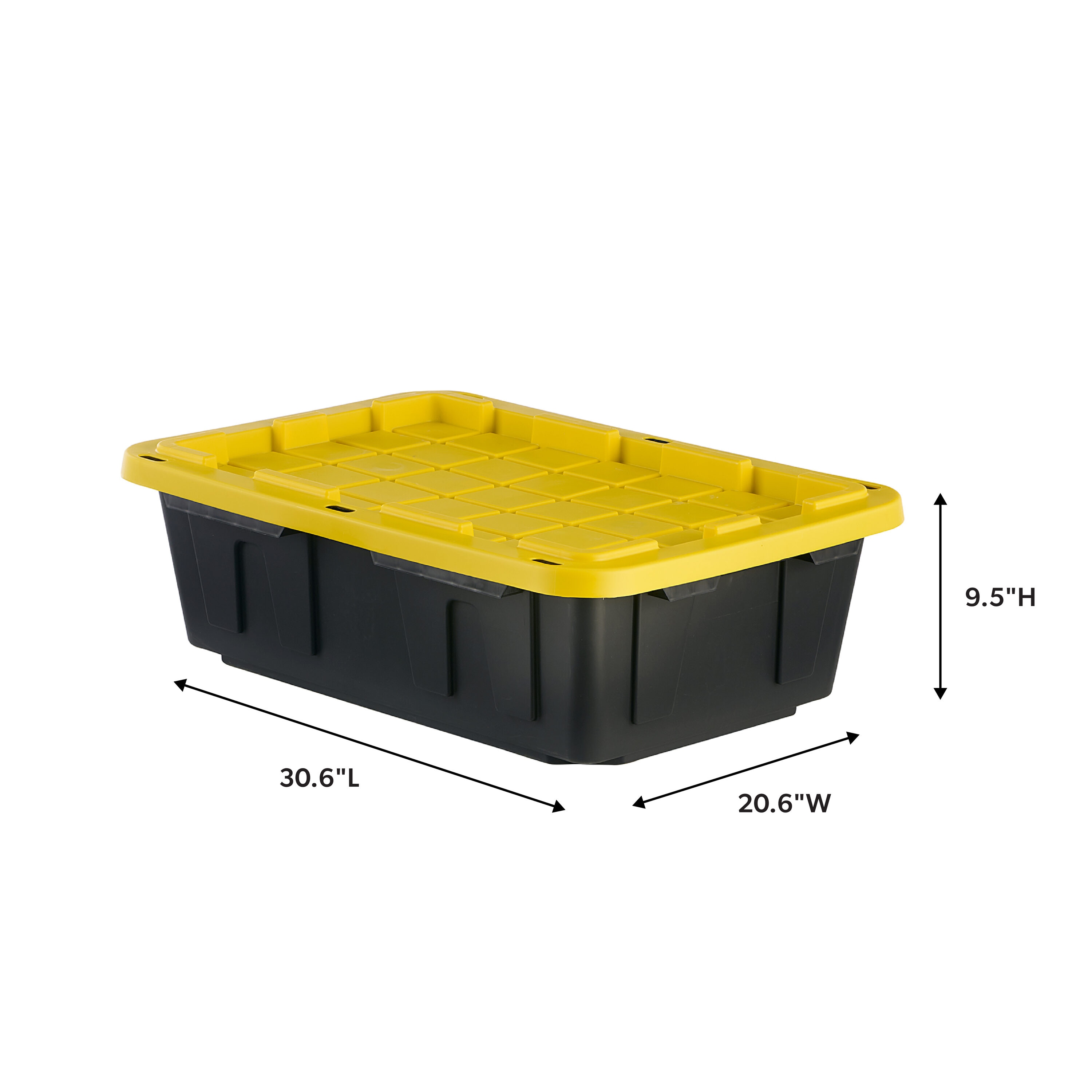 Project Source Commander Plastic Storage Container and Shelf Collection