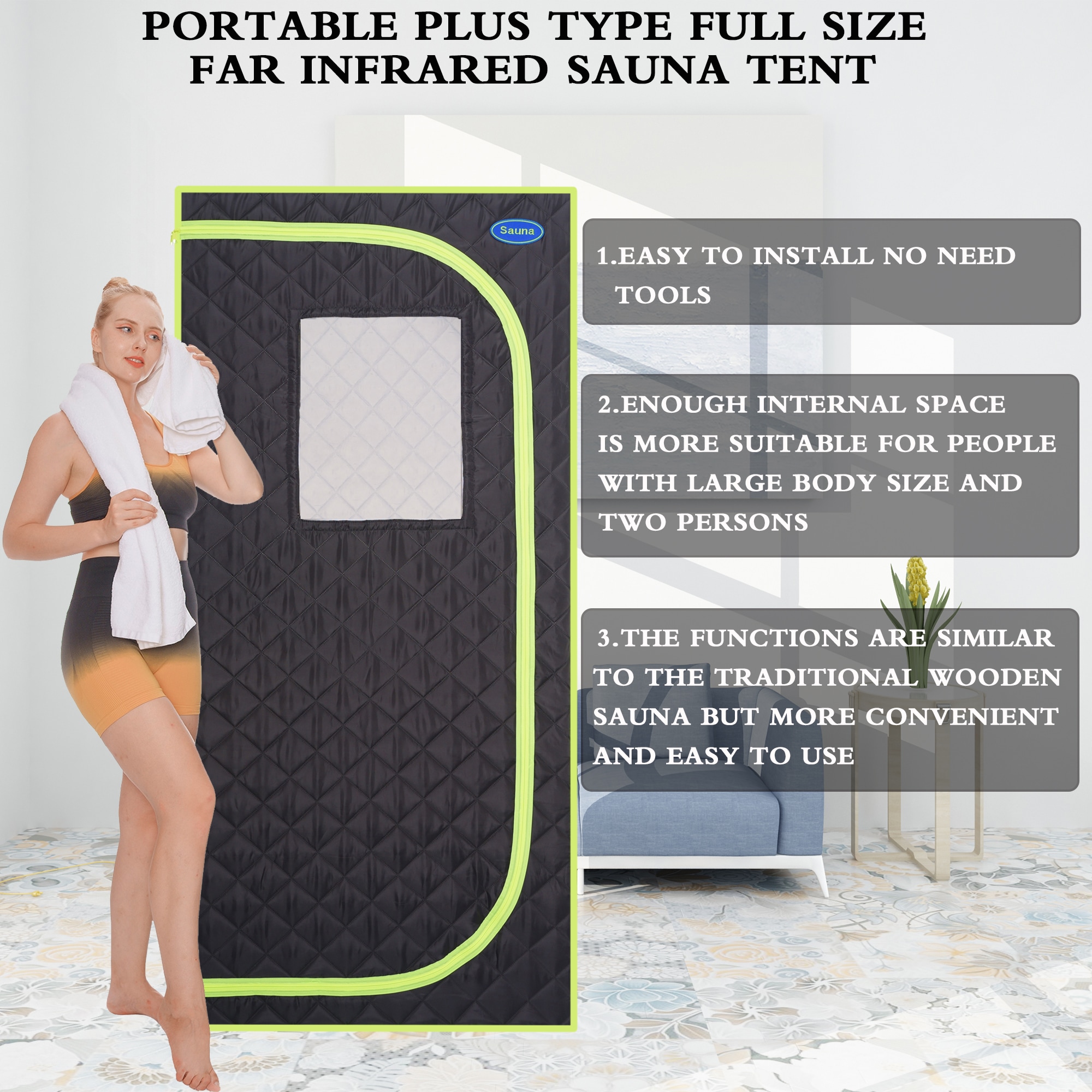 LUXEYARD DS-M-BAC02609 Indoor-Saunas - Thumbnail View #5