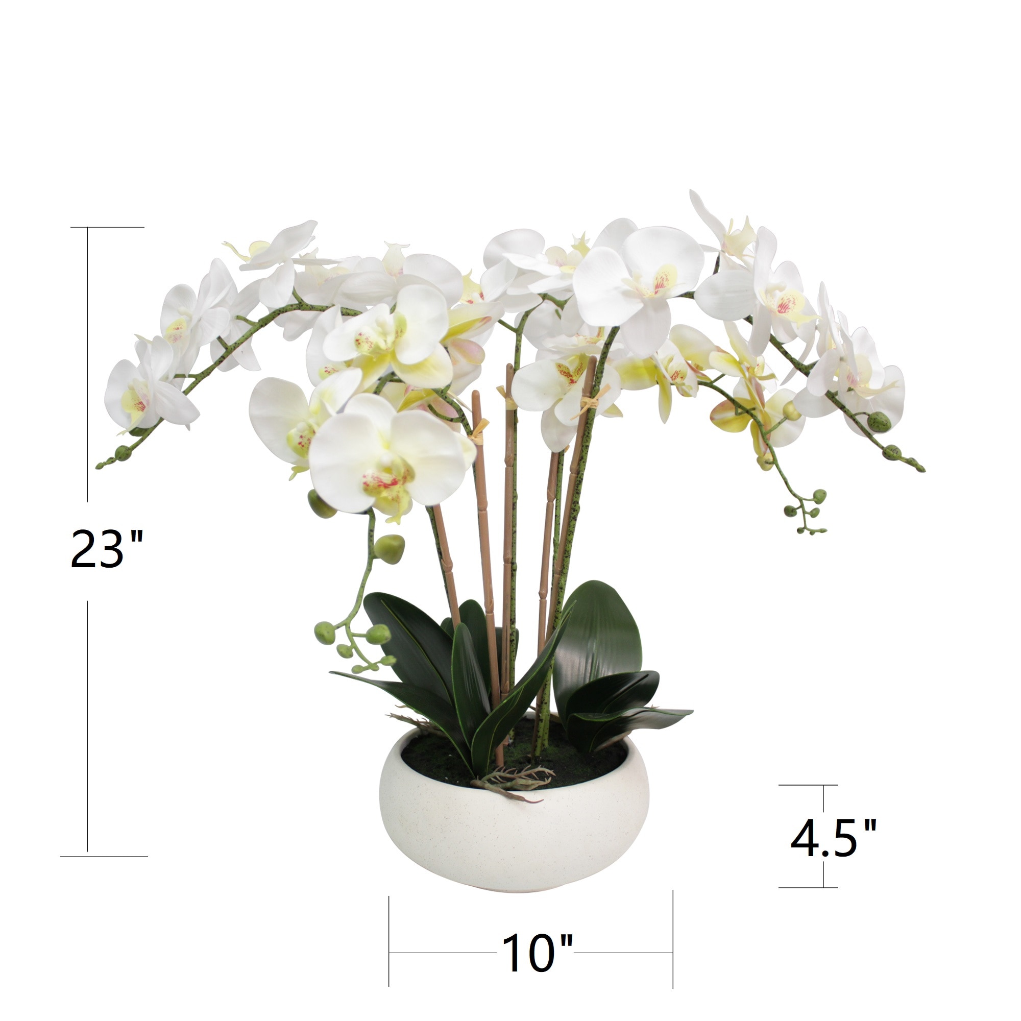 allen + roth 42.5-in White Indoor Hanging Artificial Ivy Artificial Plant  in the Artificial Plants & Flowers department at
