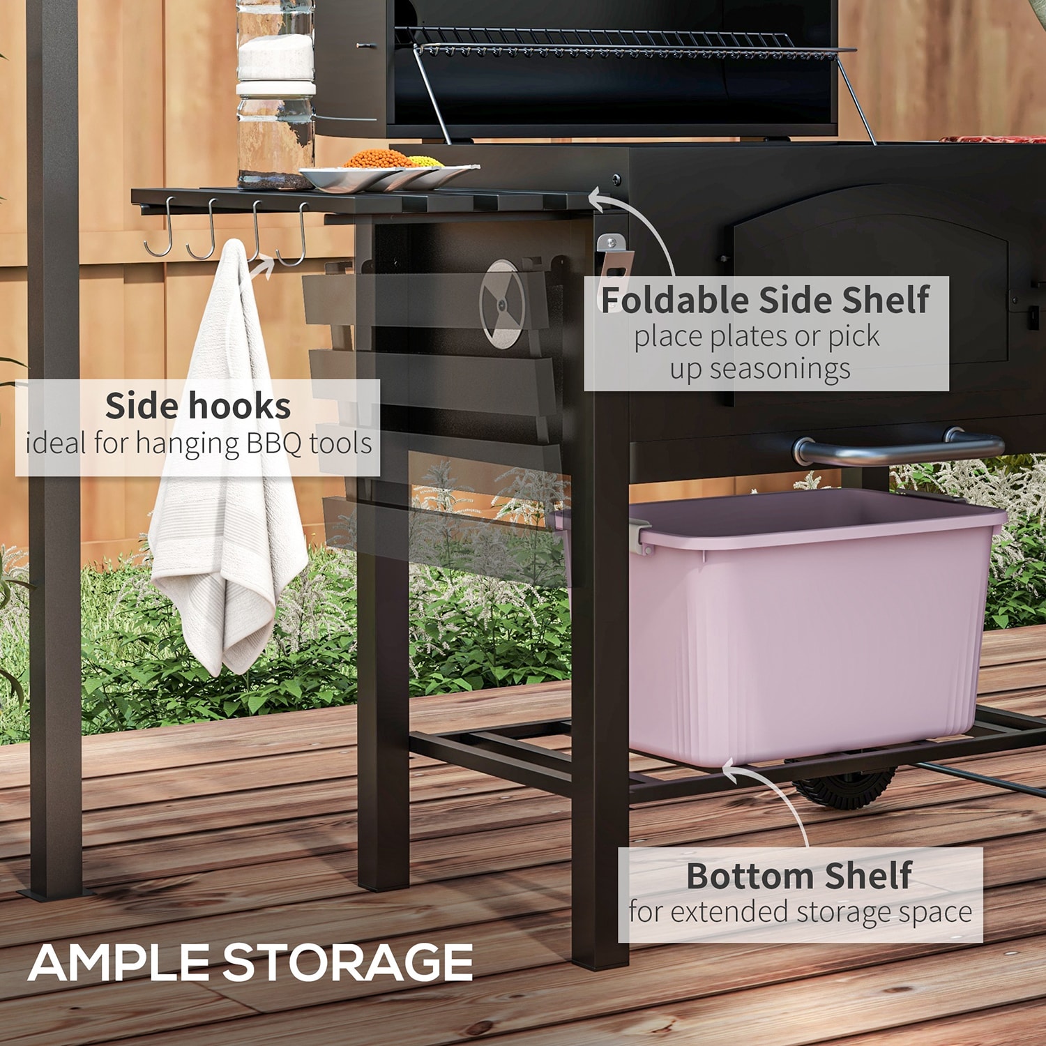 GZMR GZ-W22304 Charcoal-Grills - View #7