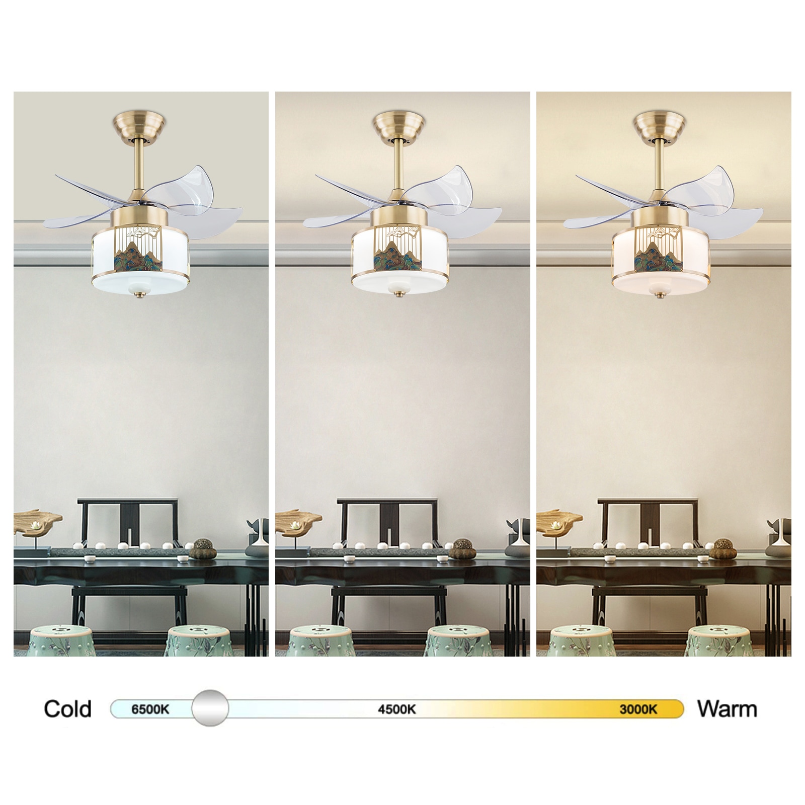 Oukaning JZUCOD-00150099 Ceiling-Fans - View #3