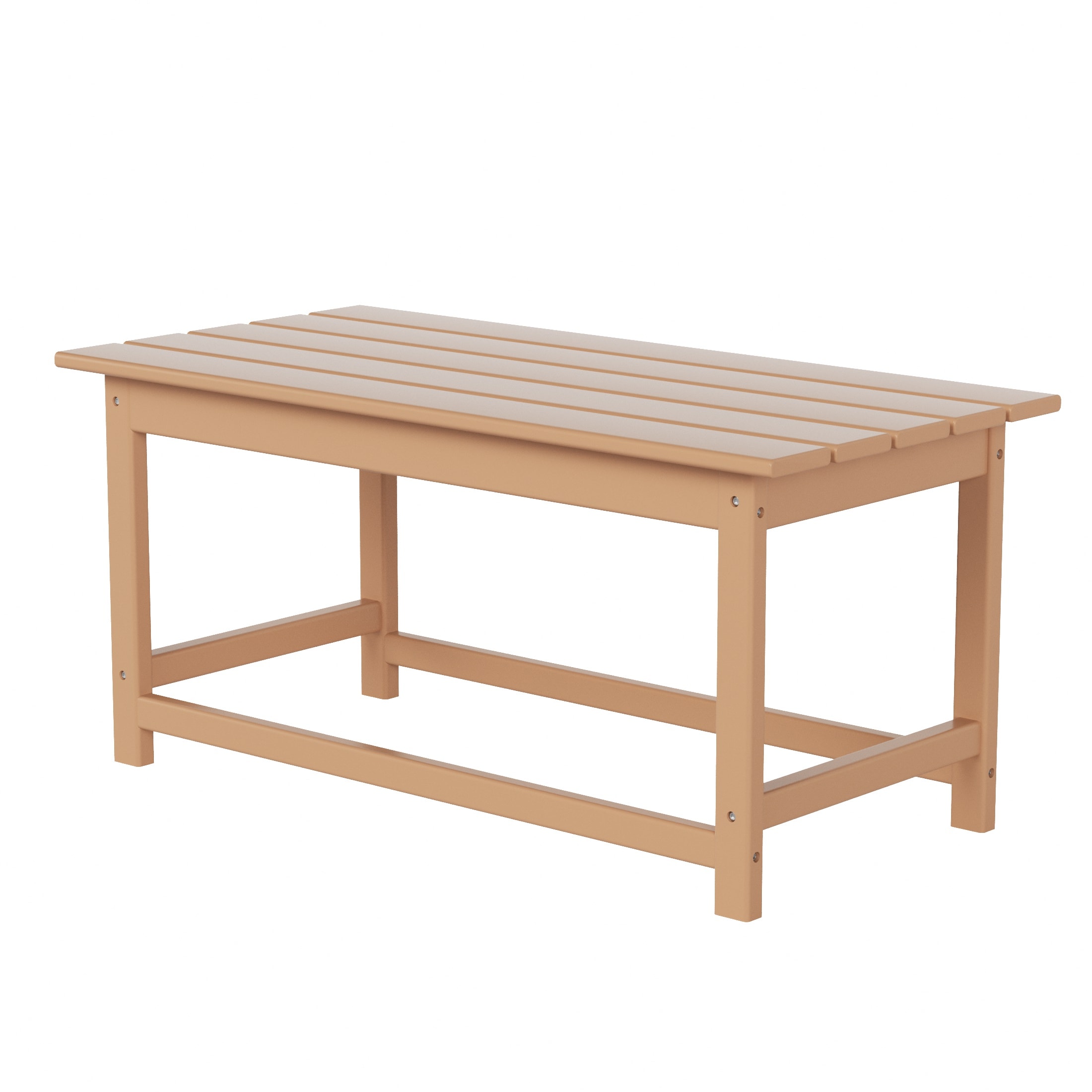 Westin Furniture 2001-CT-TK Laguna Rectangle Coffee Table 17.5-in W x 35.3-in L