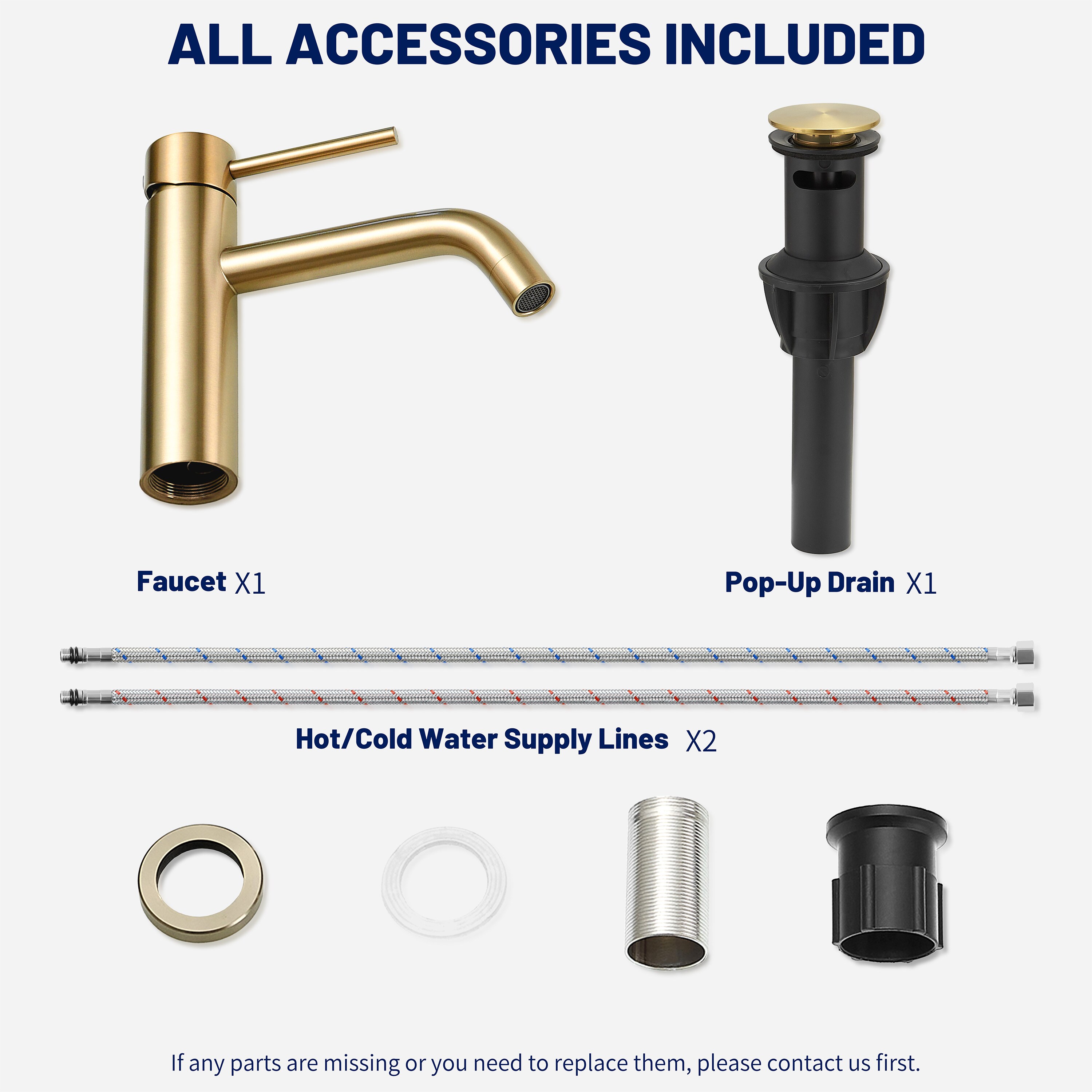 BWE A-96056-BG Lavatory-Faucets - View #2