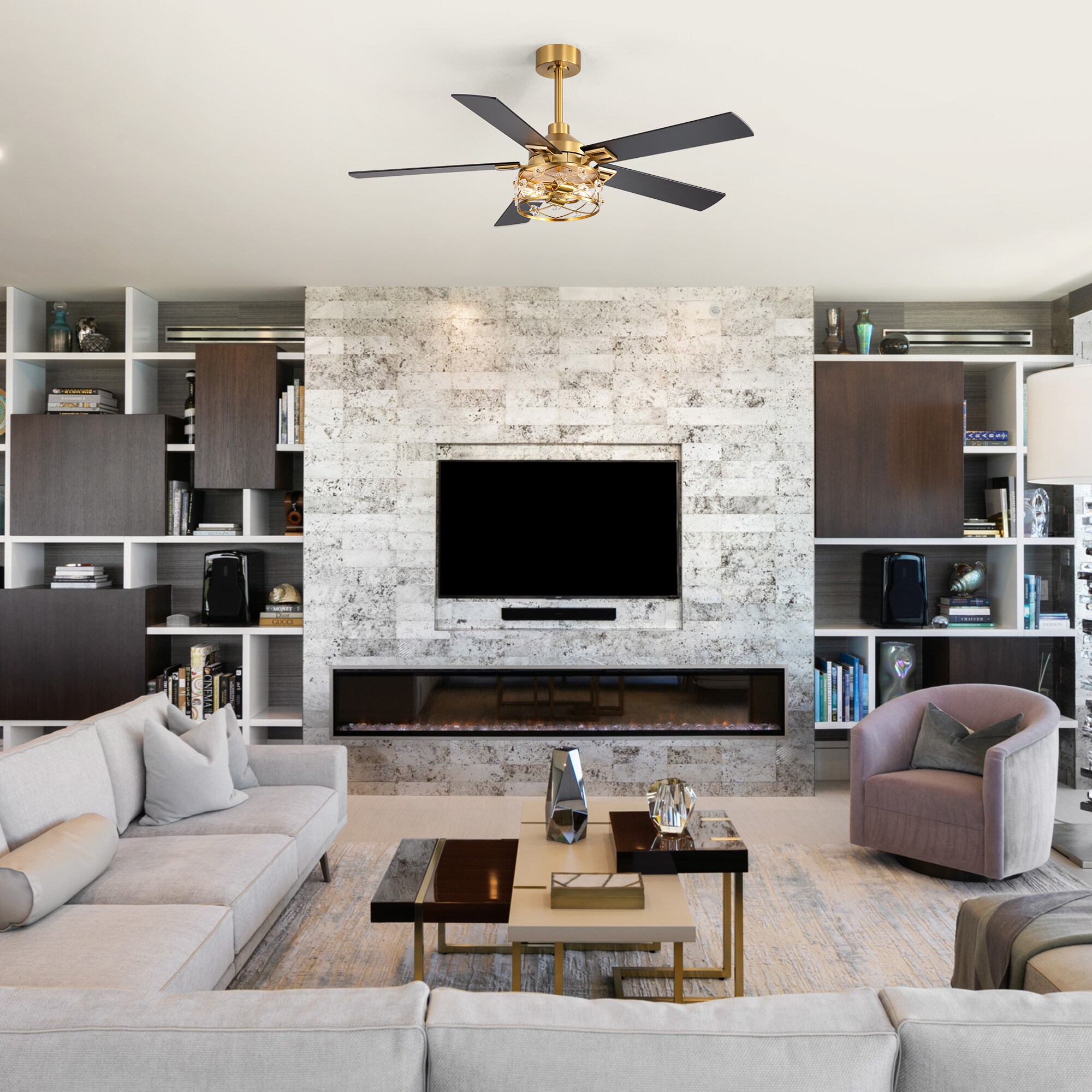 Breezary 37000-GDP Ceiling-Fans - View #12