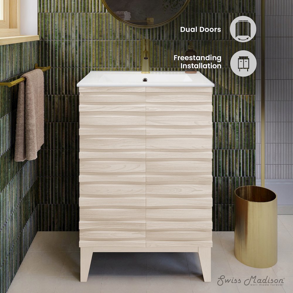 Swiss Madison SM-5-BV470W Bath-Vanity-Combo - View #2