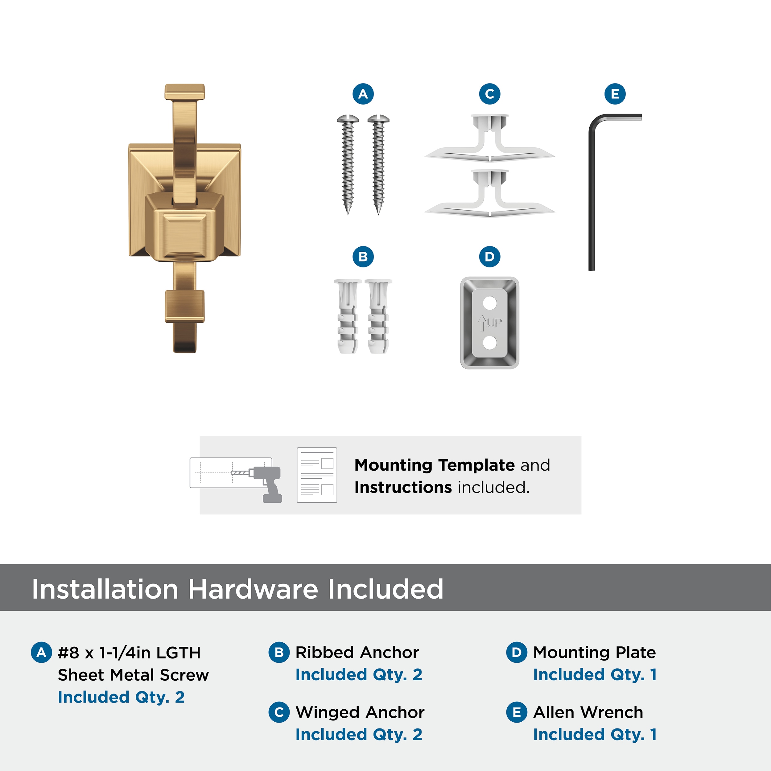 Amerock BH36020CZ Robe-Hooks - View #7