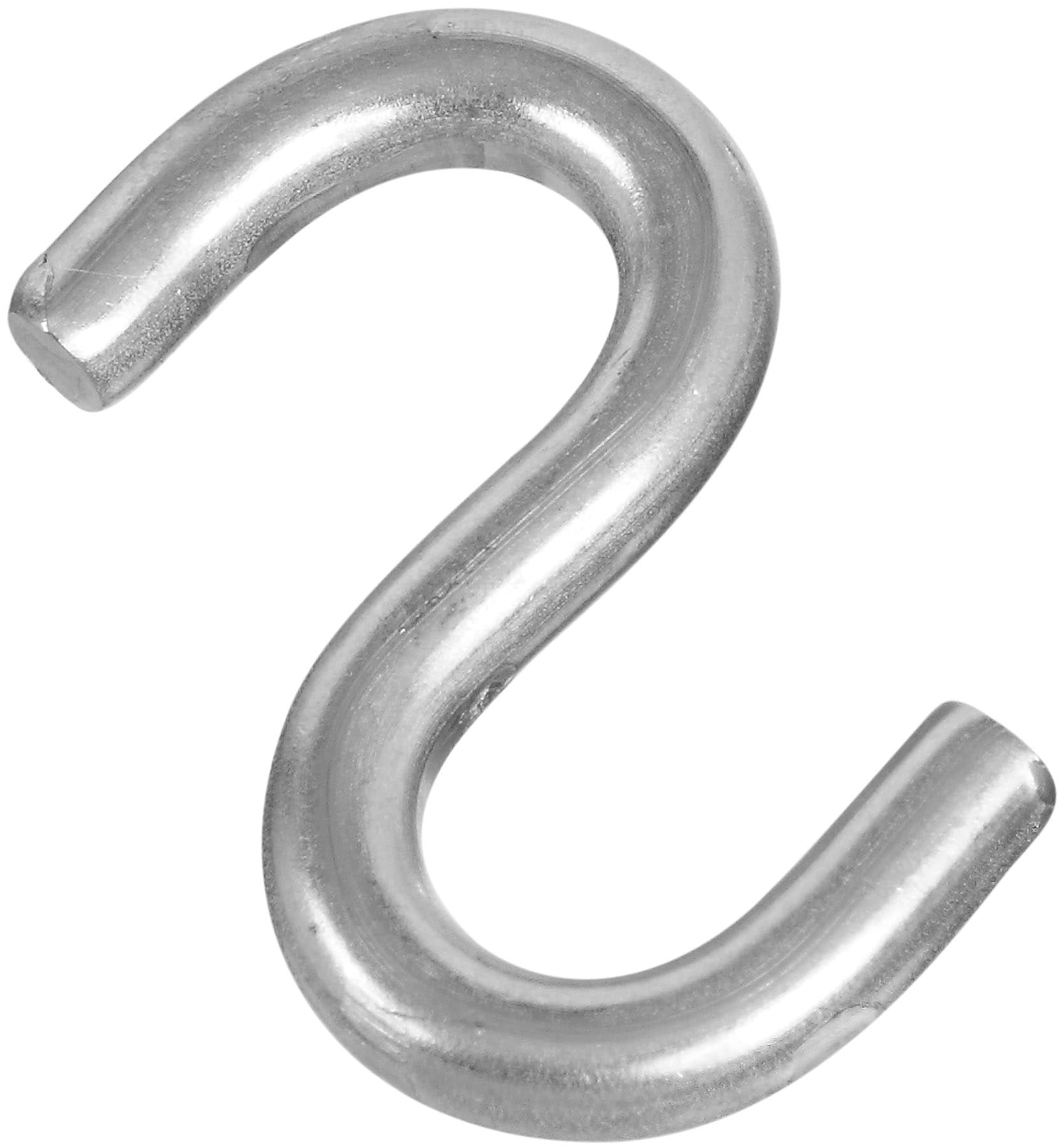 National Hardware 2-in Stainless Steel S-hook in the Hooks