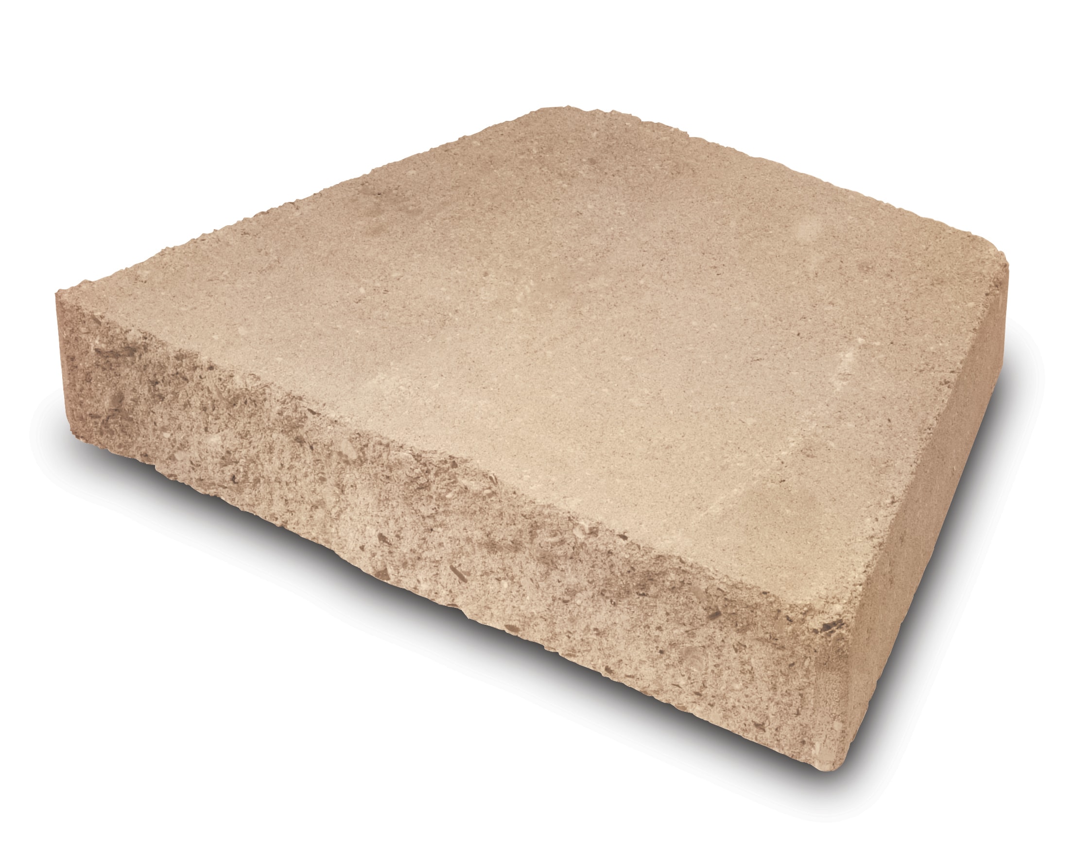 2.5-in H x 12-in L x 7-in D Tan Concrete Retaining Wall Cap in Brown | - Lowe's 201506