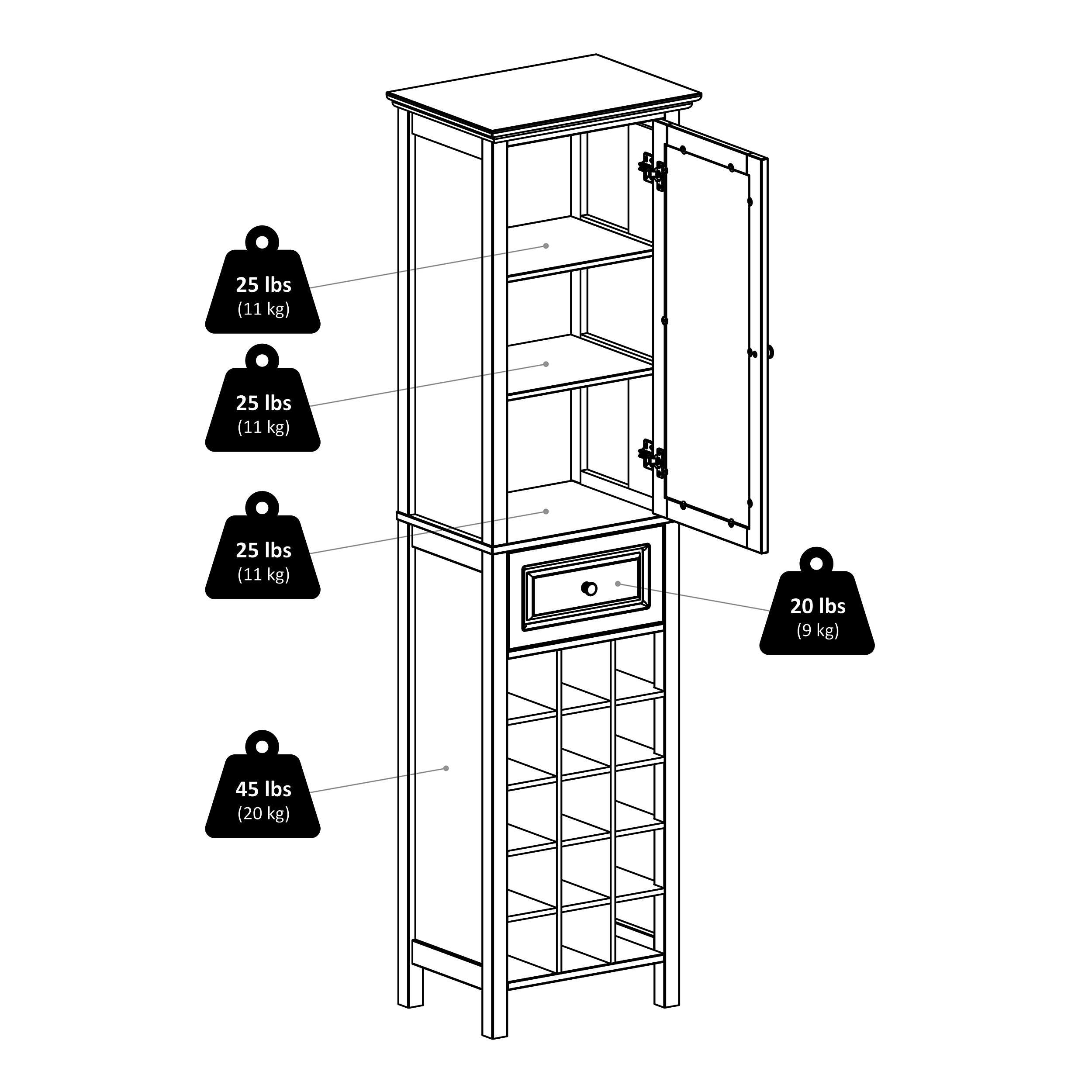Winsome Wood 20667 Wine-Racks - View #11