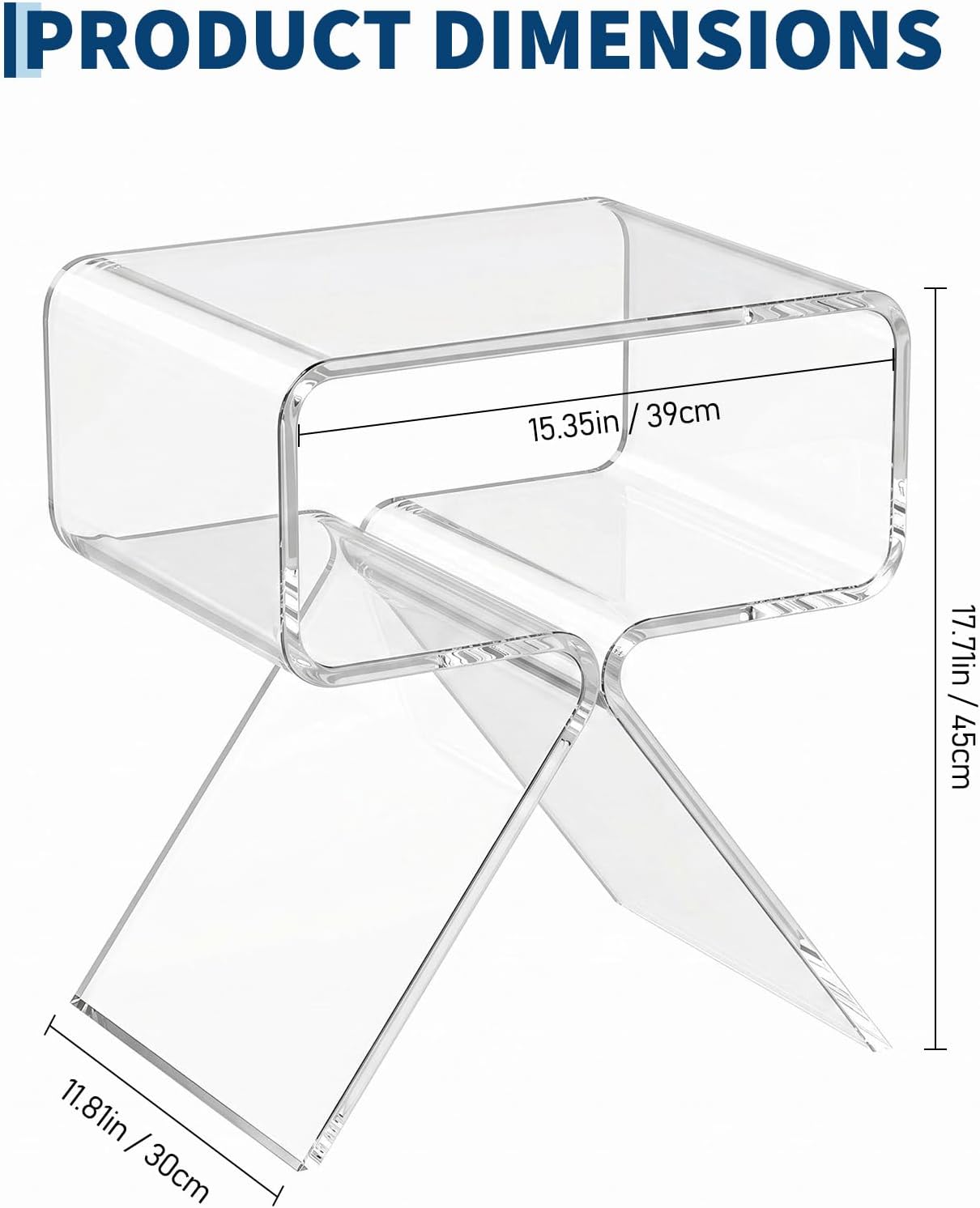 GAOMON CQC-FOBNHF-2A09 End-Tables - View #3