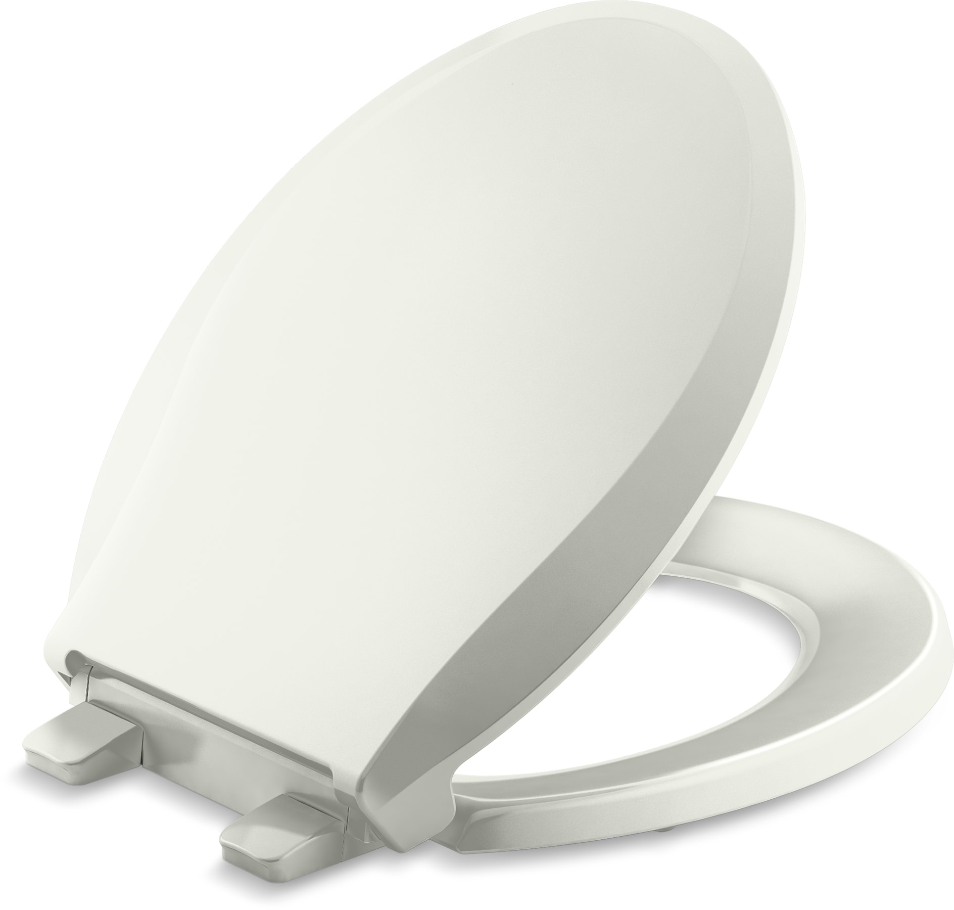 KOHLER Plastic Dune Round Soft Close Toilet Seat K-4639-RL-NY at Lowes.com