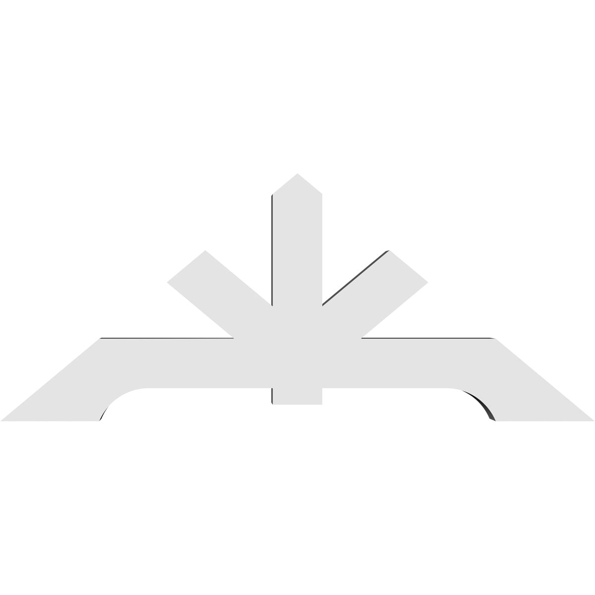 Ekena Millwork GBP072X30X0606VAN00 Exterior-Brackets-Braces - View #4