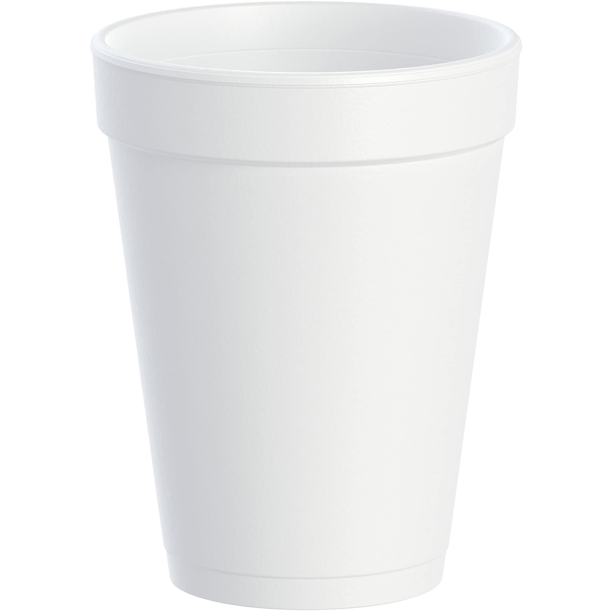 Foam disposable deals cups