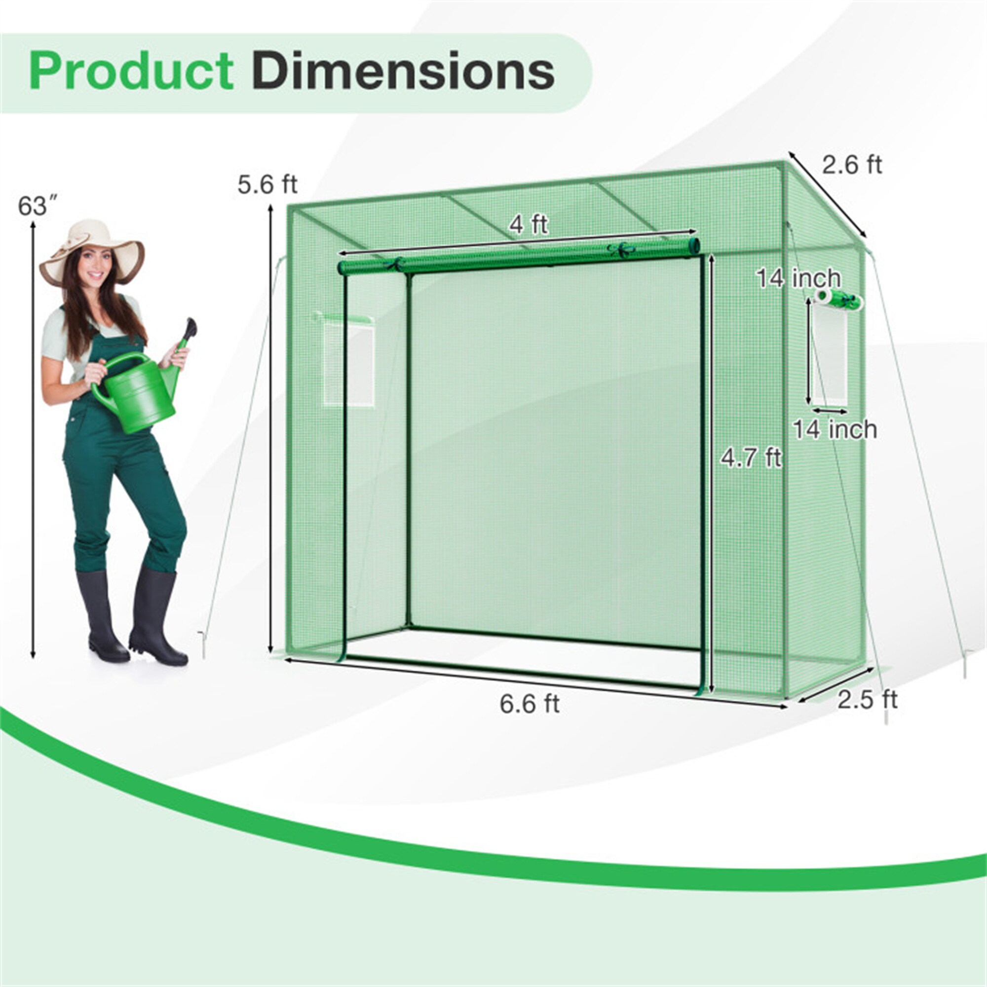 BABOOM BOM-GT4217-CO greenhouses - View #3