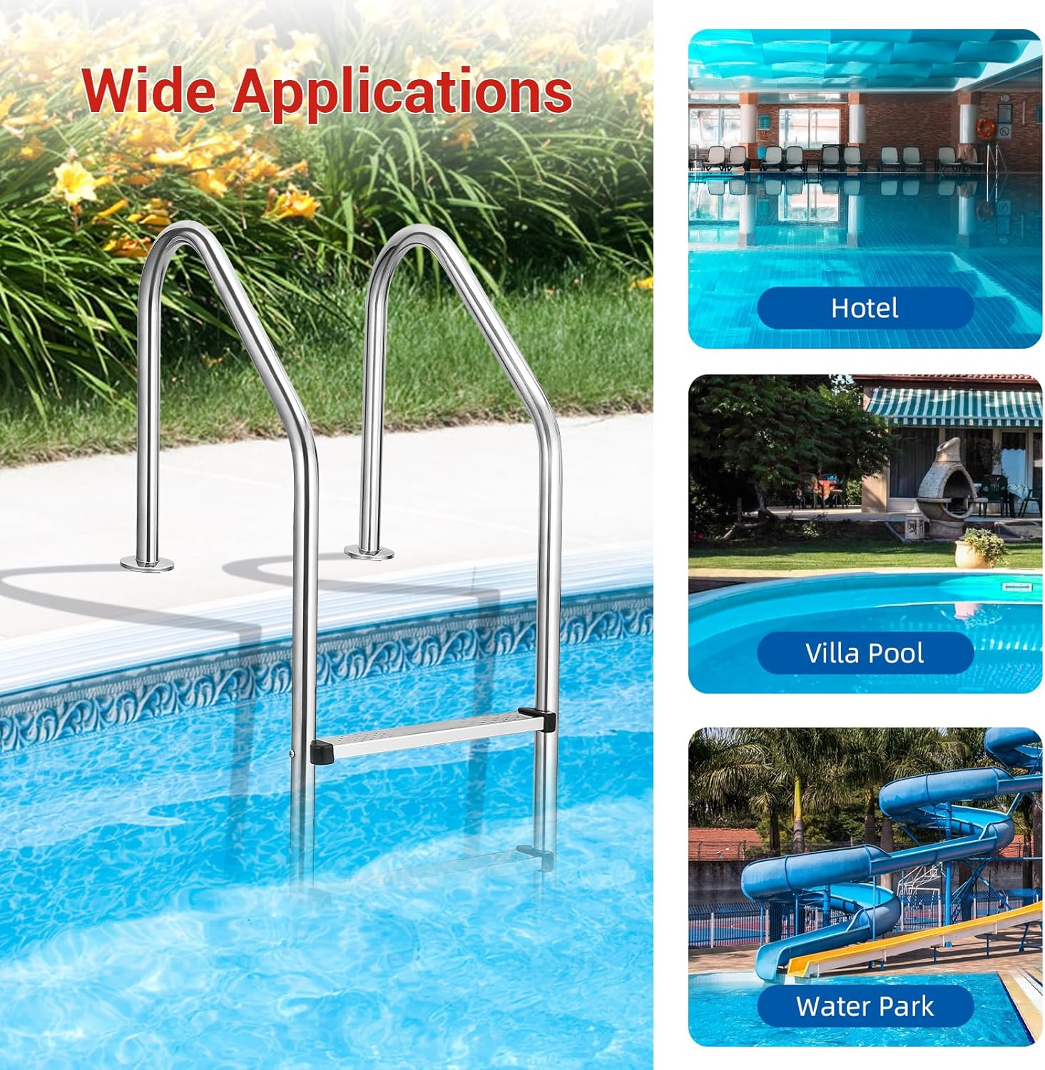 GAOMON LSPPJOK-XL0QN9BEW5 Above-Ground-Pool-Lad-Steps - View #5