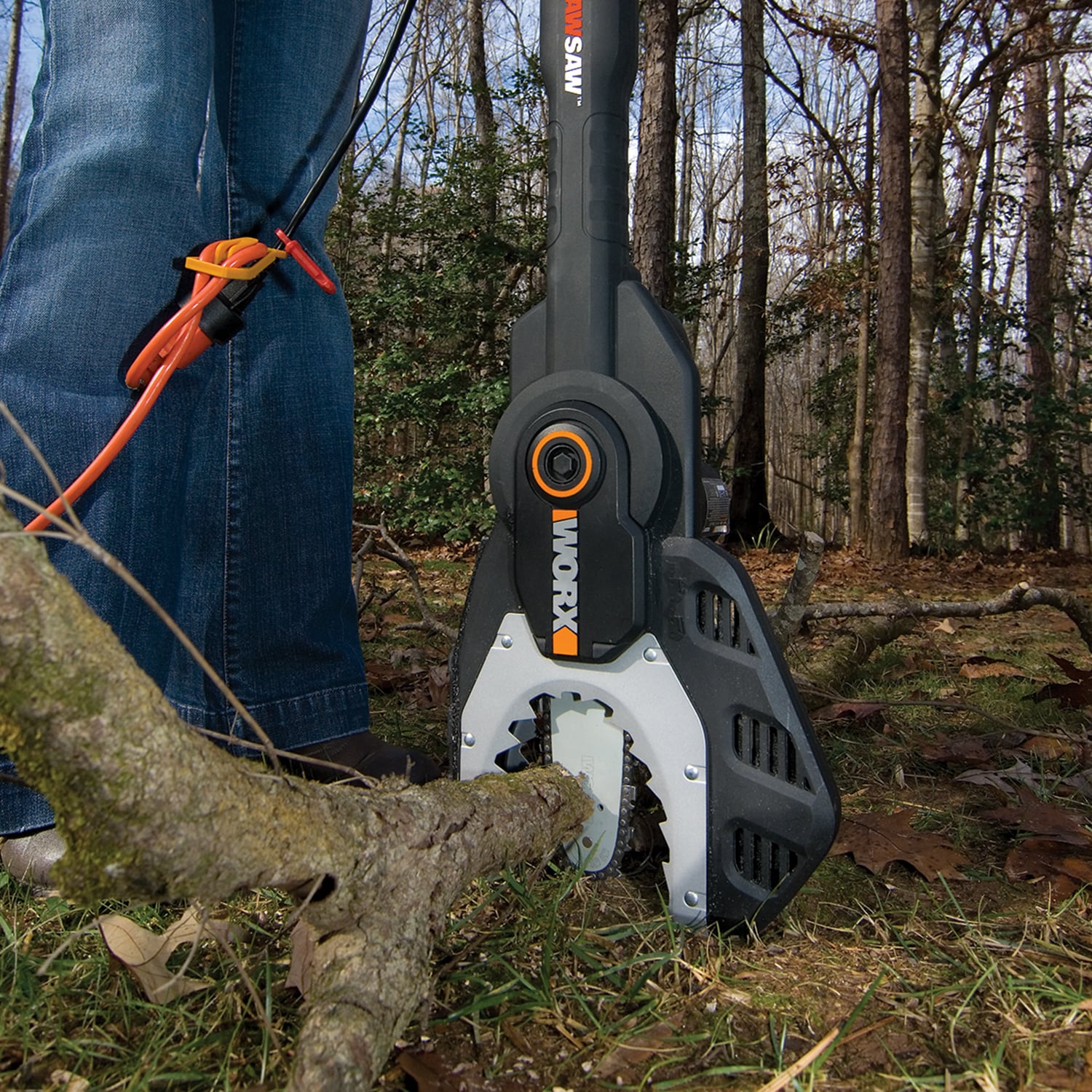 WORX 5 Amps 6 in Corded Electric Chainsaw in the Corded Electric