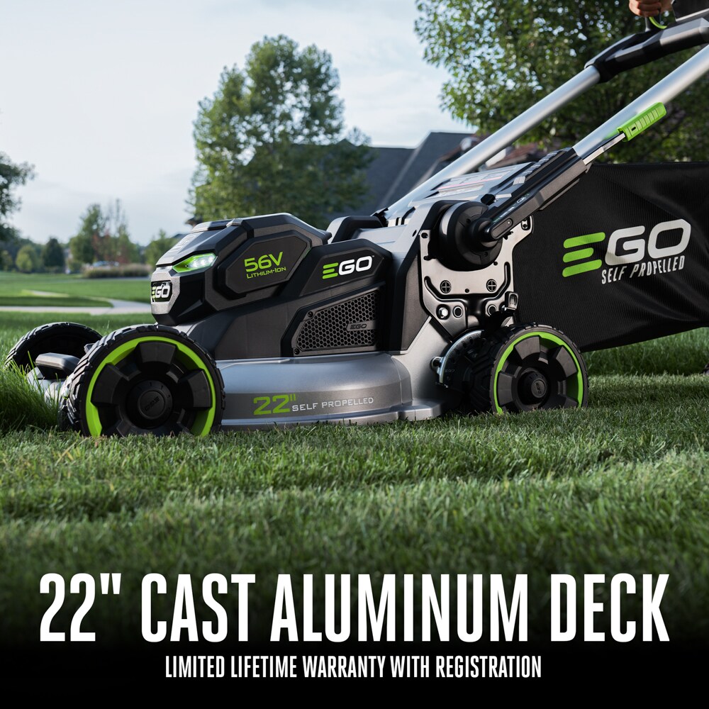 EGO POWER+ Select Cut 56-volt 21-in Cordless Self-propelled Lawn Mower  (Battery and Charger Not Included)