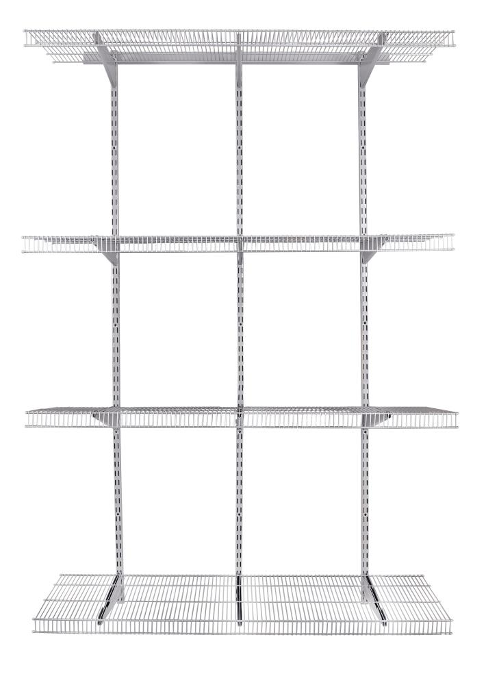 Rubbermaid Fasttrack Pantry 4 Ft To, Rubbermaid Fasttrack Shelving Installation
