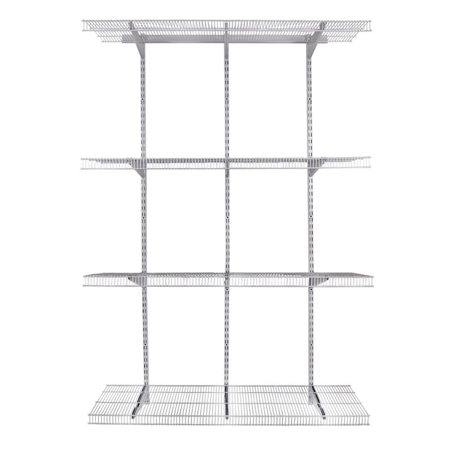 Rubbermaid Fasttrack Pantry 4 Ft To, Rubbermaid Fasttrack Shelving System
