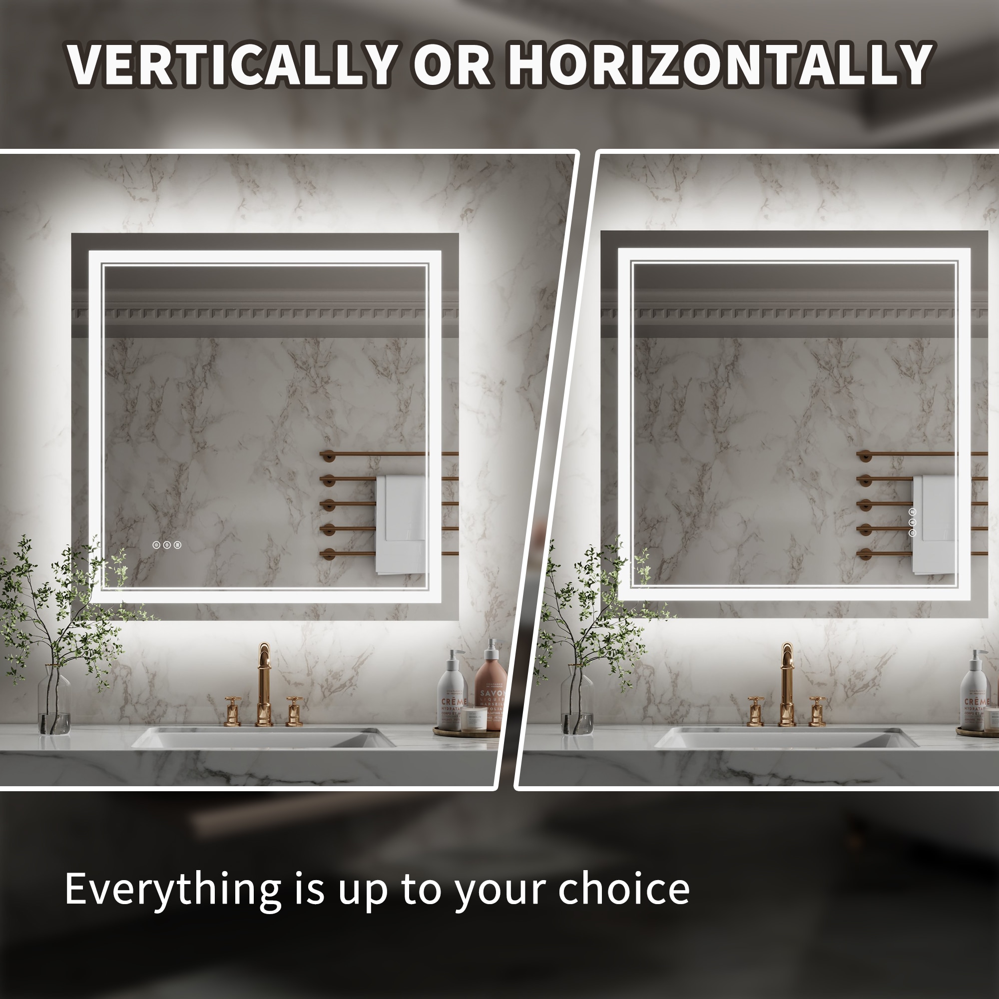 ExBrite TFBM3636 Framed-Bath-Mirrors - View #12