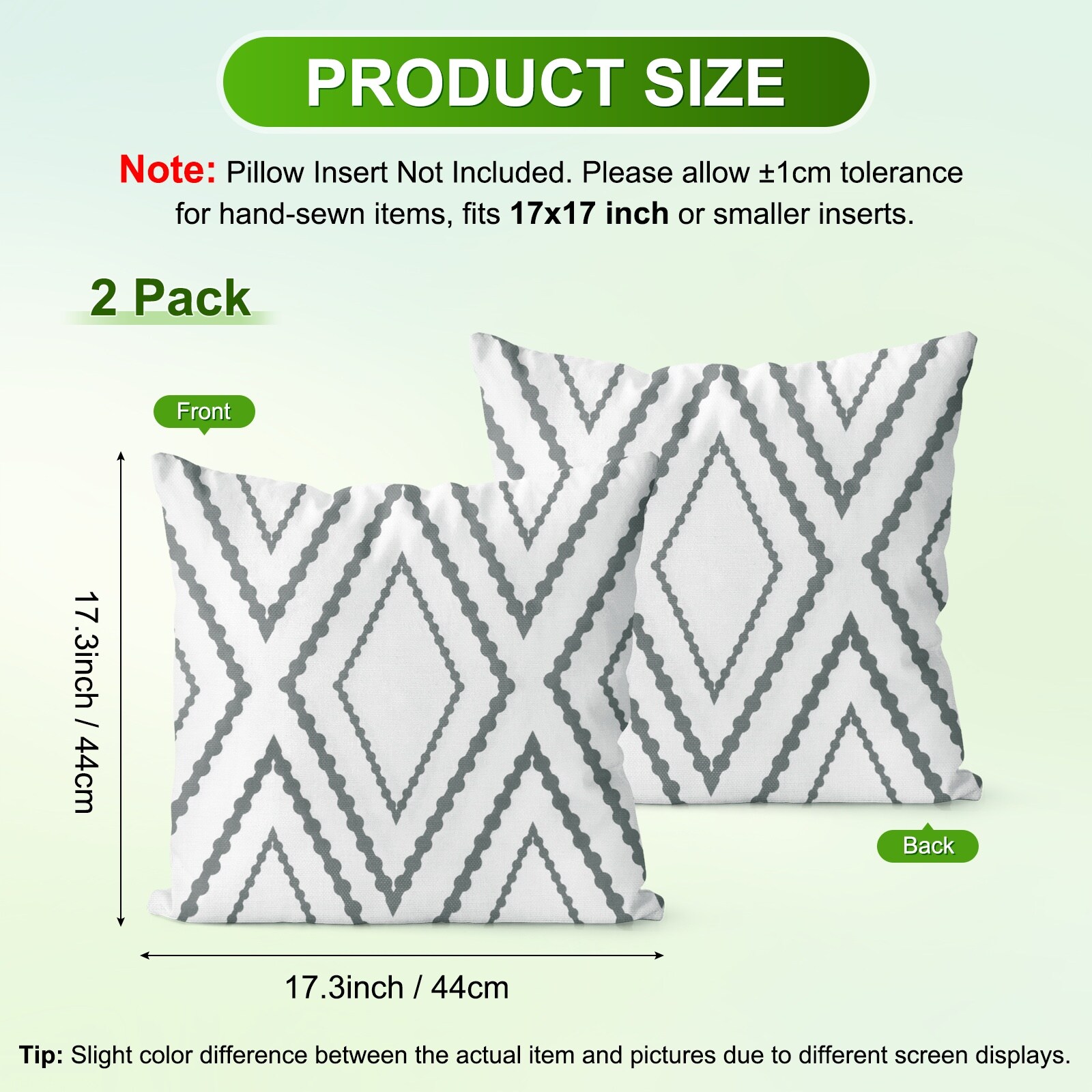 Unique Bargains S26082400UX9414 Outdoor-Accent-Pillows - View #3