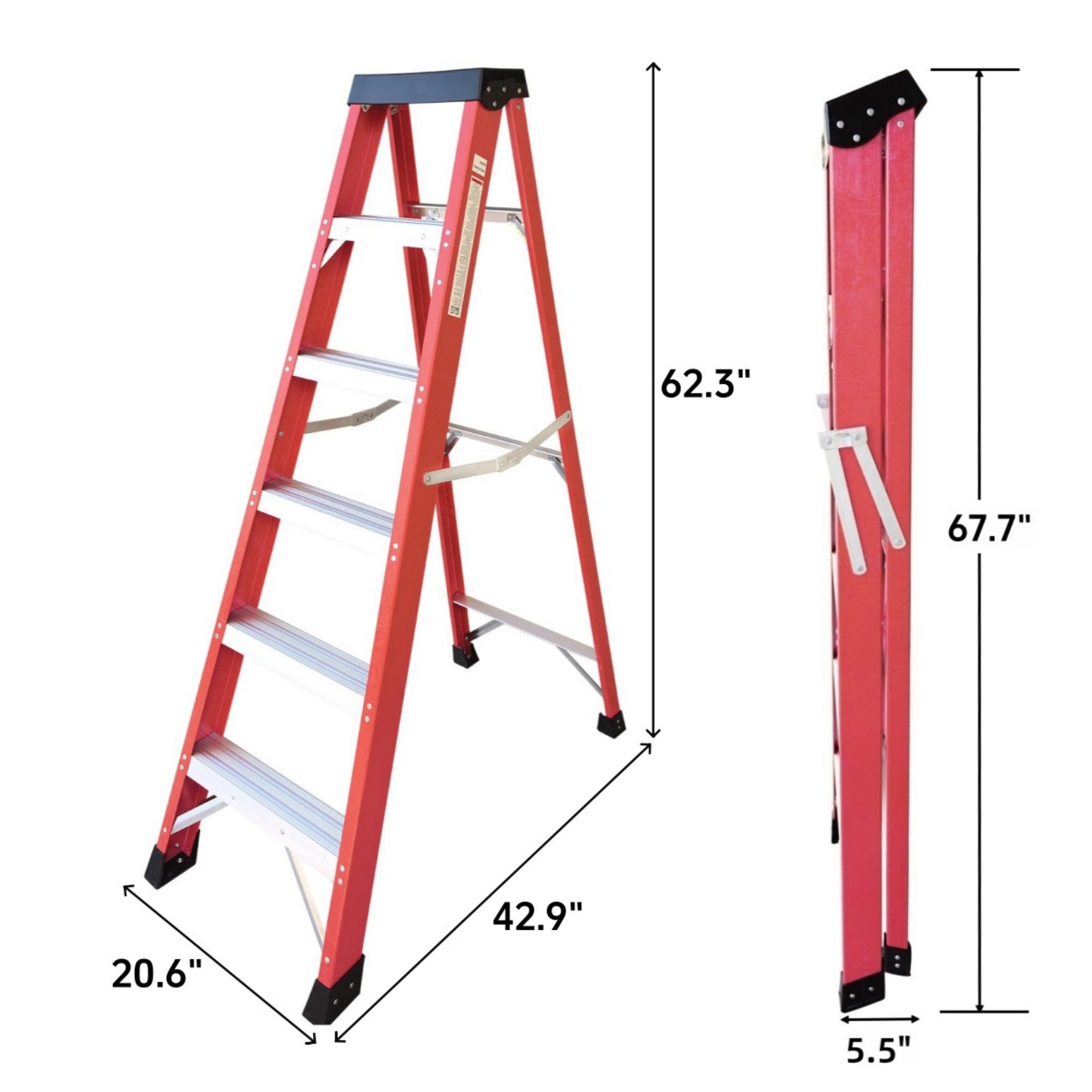 Numhew NHMAX99163 Step-Ladders - View #2