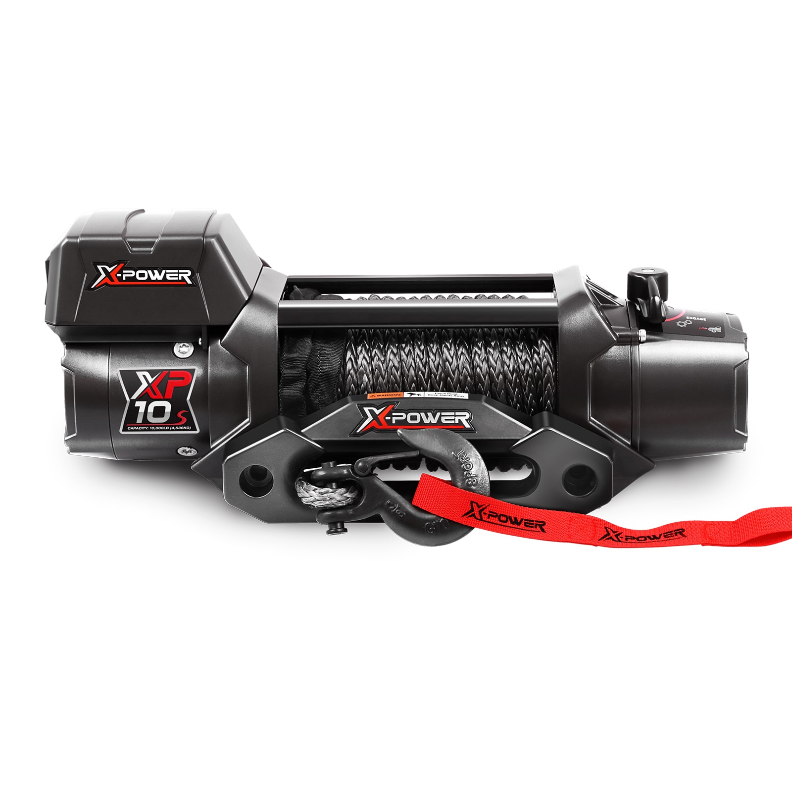 X-POWER 10802008 10000-lb 82.0-ft Electronic Winch
