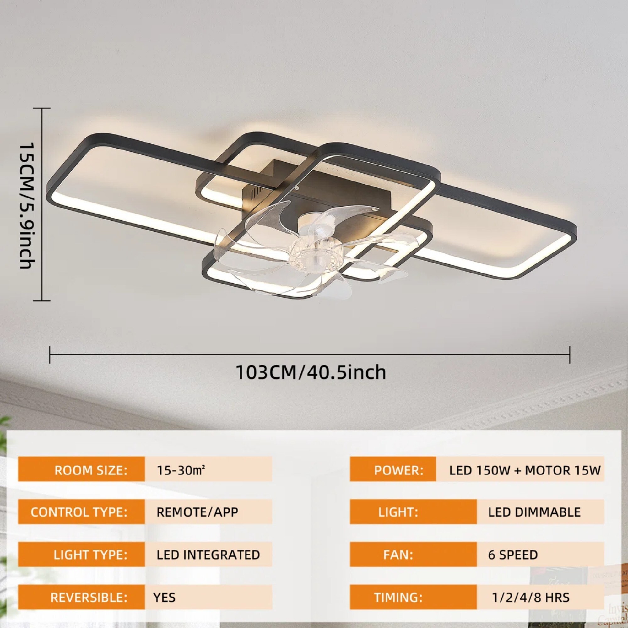 Siittoo GSF052-103B Ceiling-Fans - View #3
