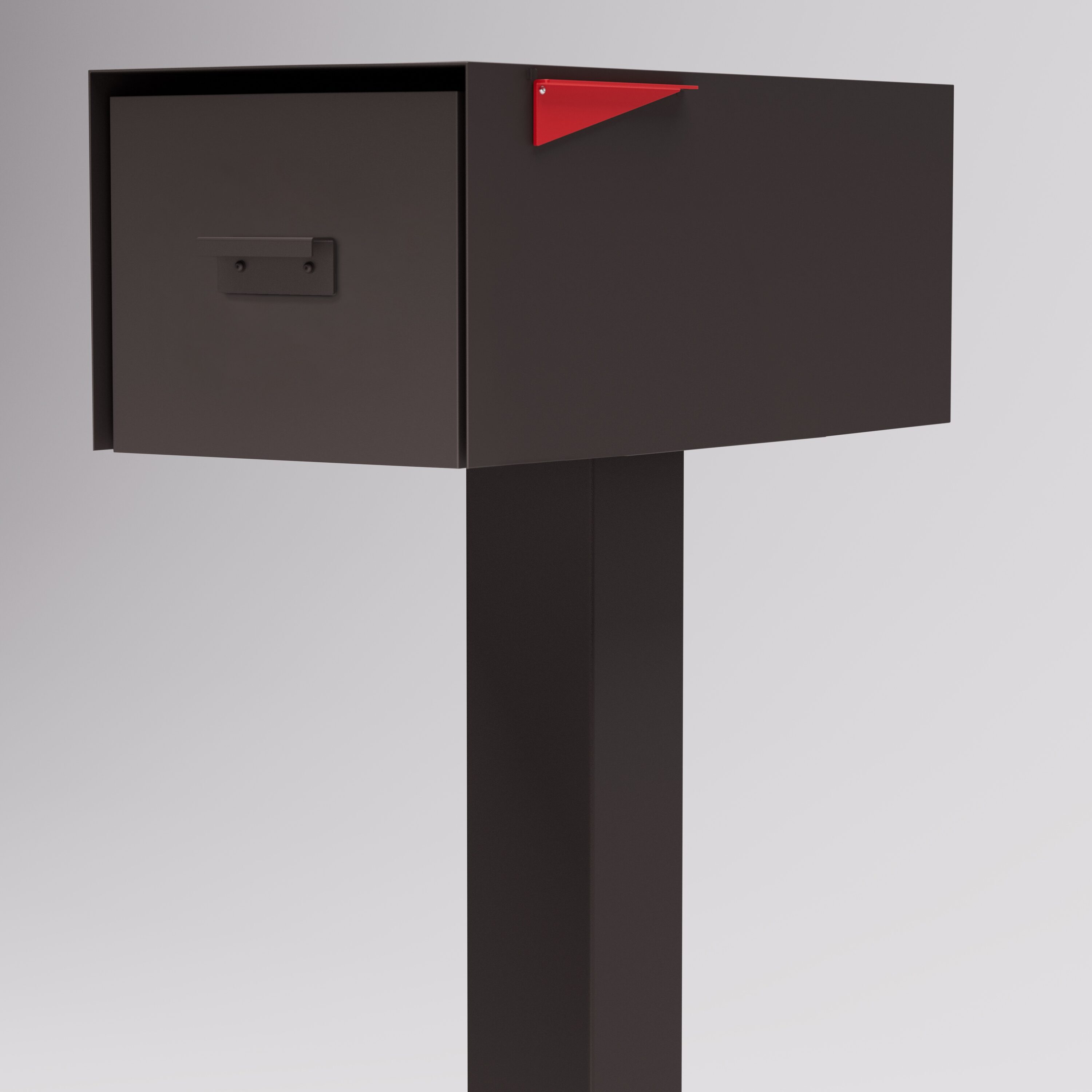 Post & Porch L-MALONE-BROWN Mailbox-Posts - View #4