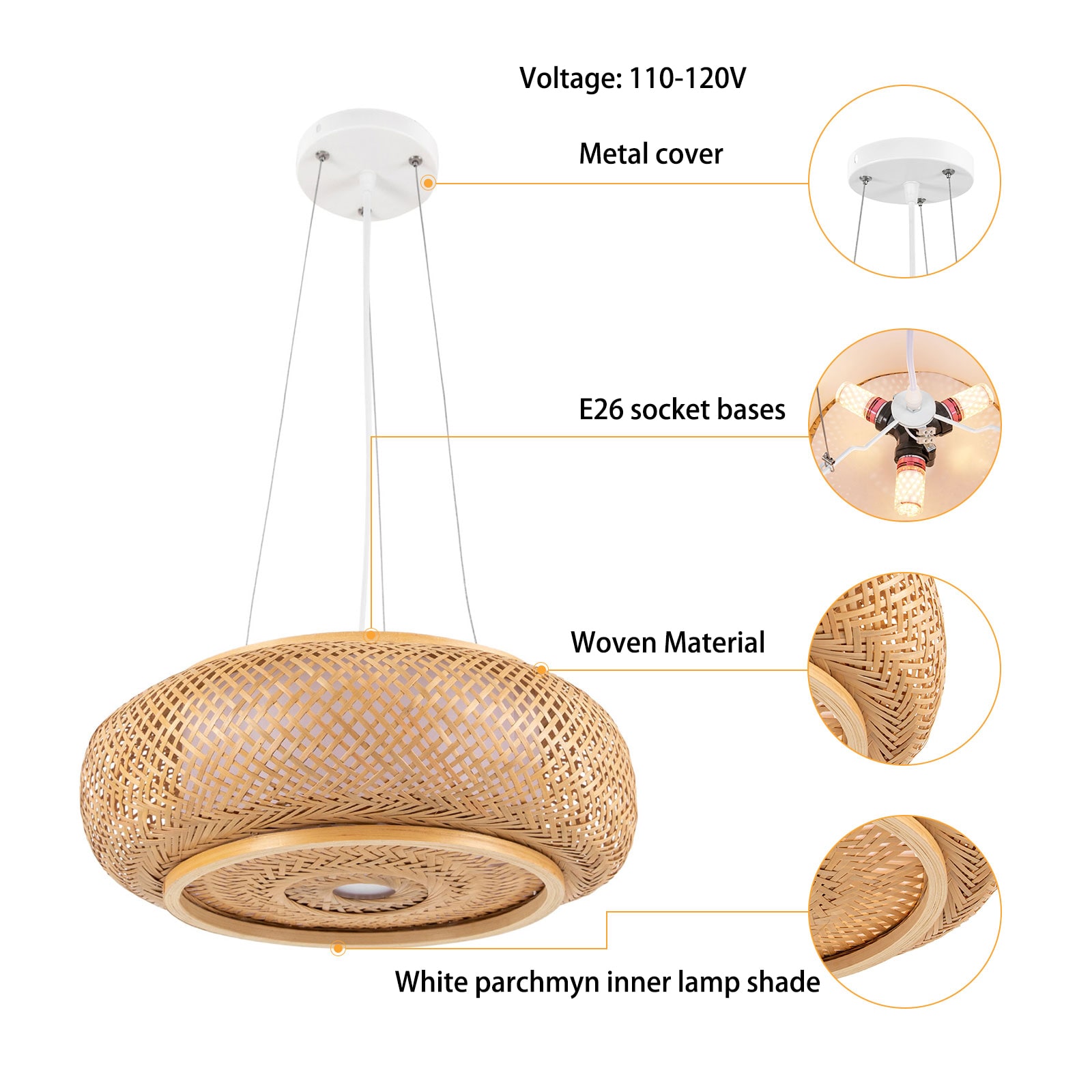 Oukaning JZUC636ENSHCX Pendant-Lights - View #6
