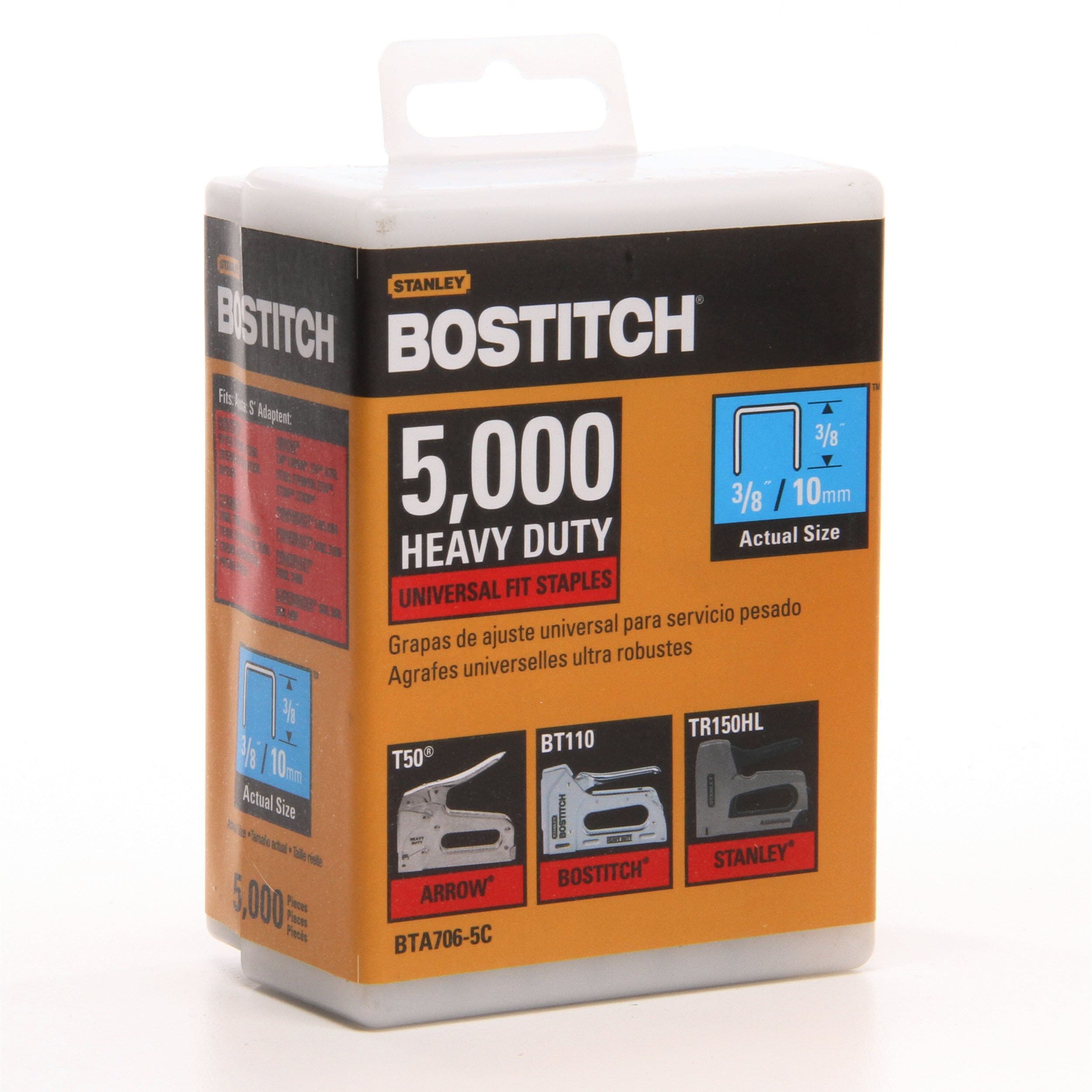 1,500-Count 9/16-in BTA709TLS Bostitch Bostitch Construction Staples 