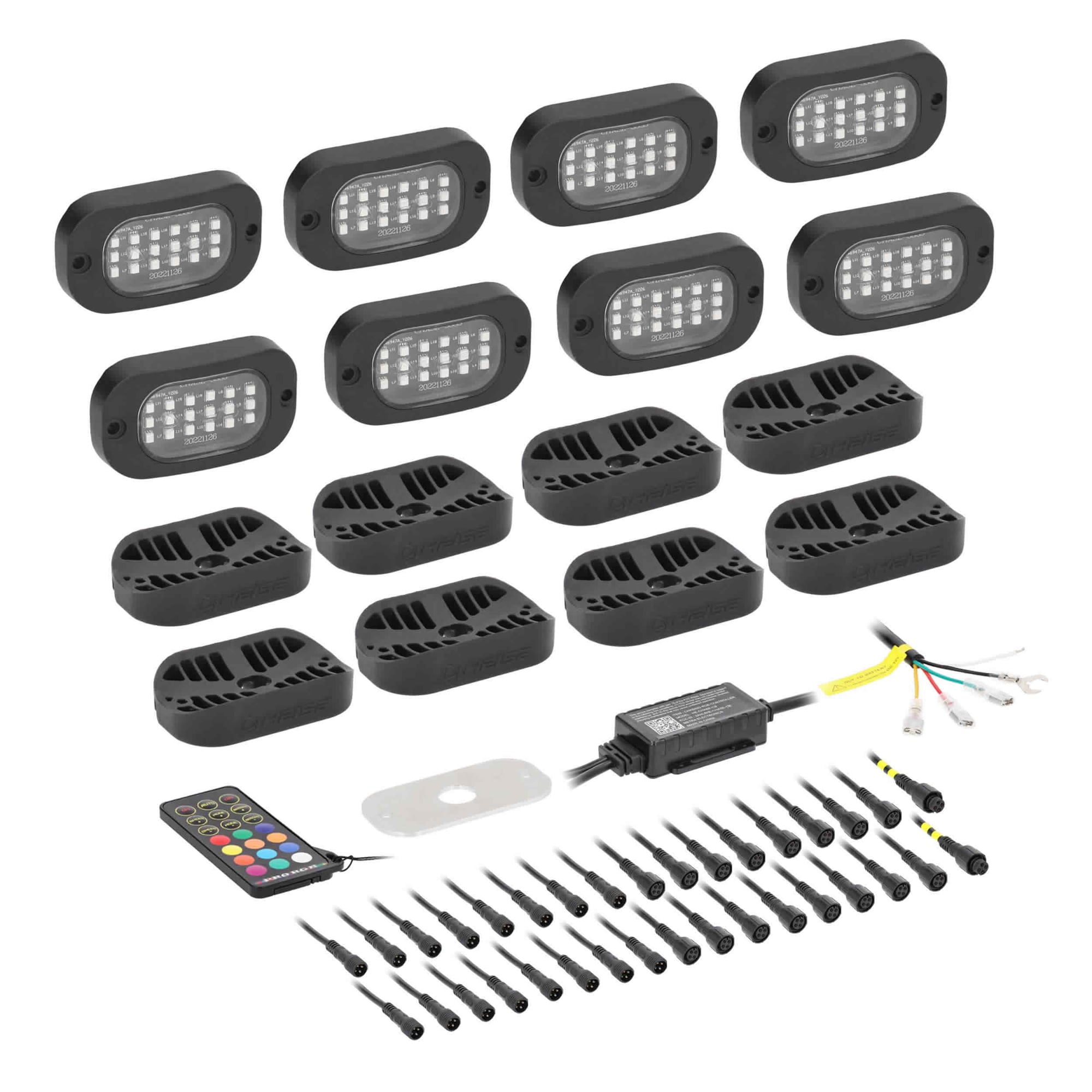 Heise LED Lighting Systems MECCHECHASEK8 Chasing Lights 8 -Pack Auxiliary light wiring kit