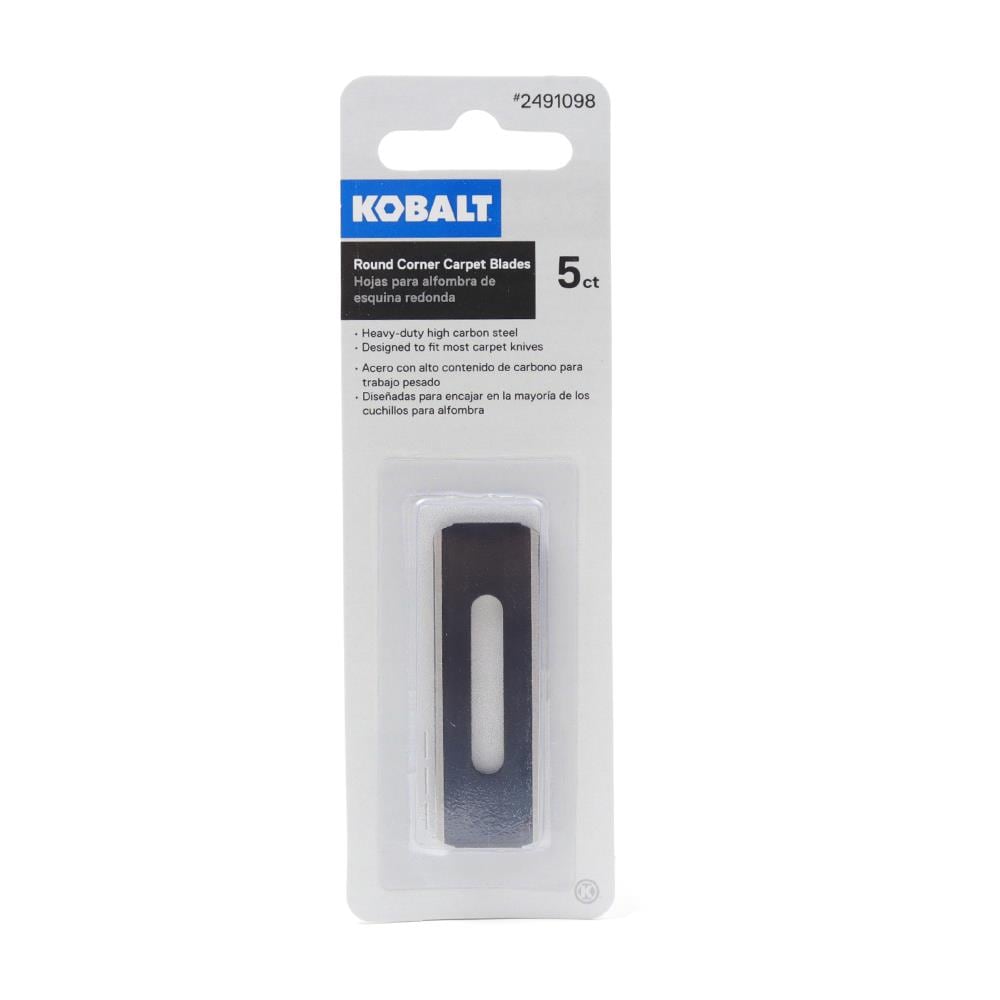 037053 Fabric 5-Pack Kobalt Hook Blades for Linoleum etc.- SK5 Blade Carpet 