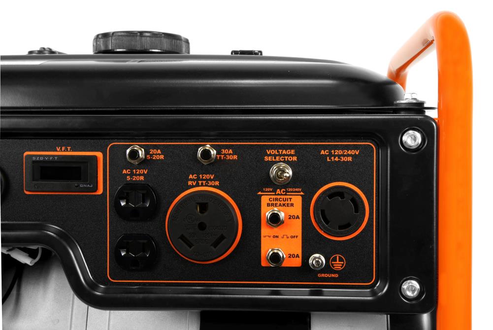 Wen 4500 watt portable generator in the portable generators department