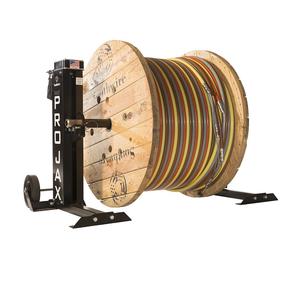 Southwire PRO-JAX Wire and Cable Reel Stand in the Cable & Wire Holders  department at