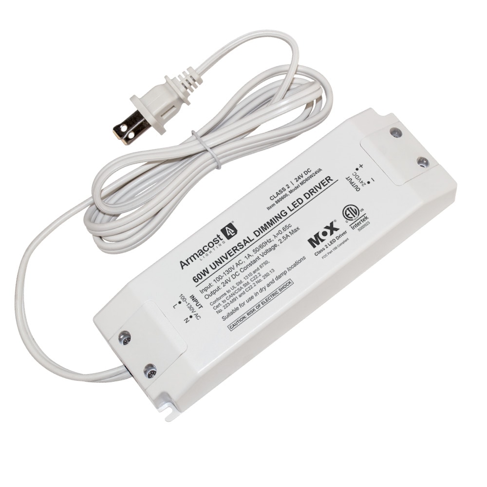 Armacost Lighting Universal Dimming LED Power Supply, 60W, 24V