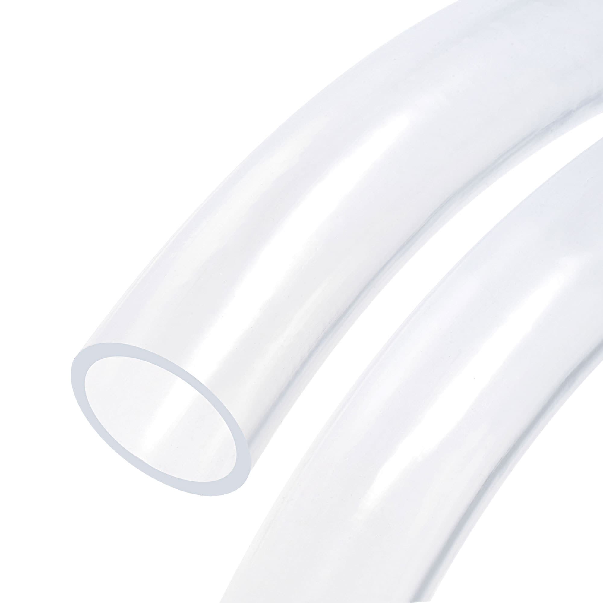 Unique Bargains PVC Transparent Hose Vinyl Tubing 2 Inch ID 3.3ft Flexible Lightweight for Water Tube Air Tube