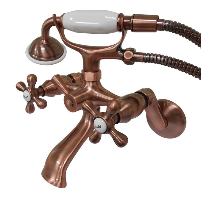 Kingston Brass Antique Copper, Antique Bathtub Faucet Handles