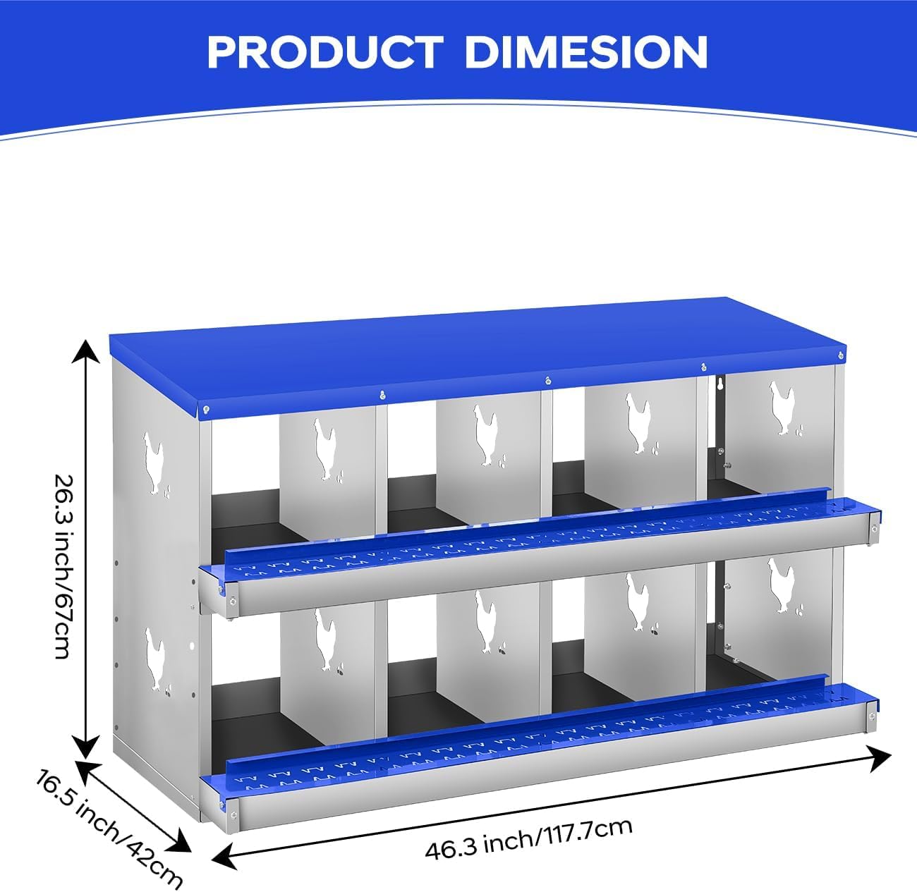 Garvee YYWPPS33A89RZK Chicken-Coops-Rabbit-Hutches - View #3