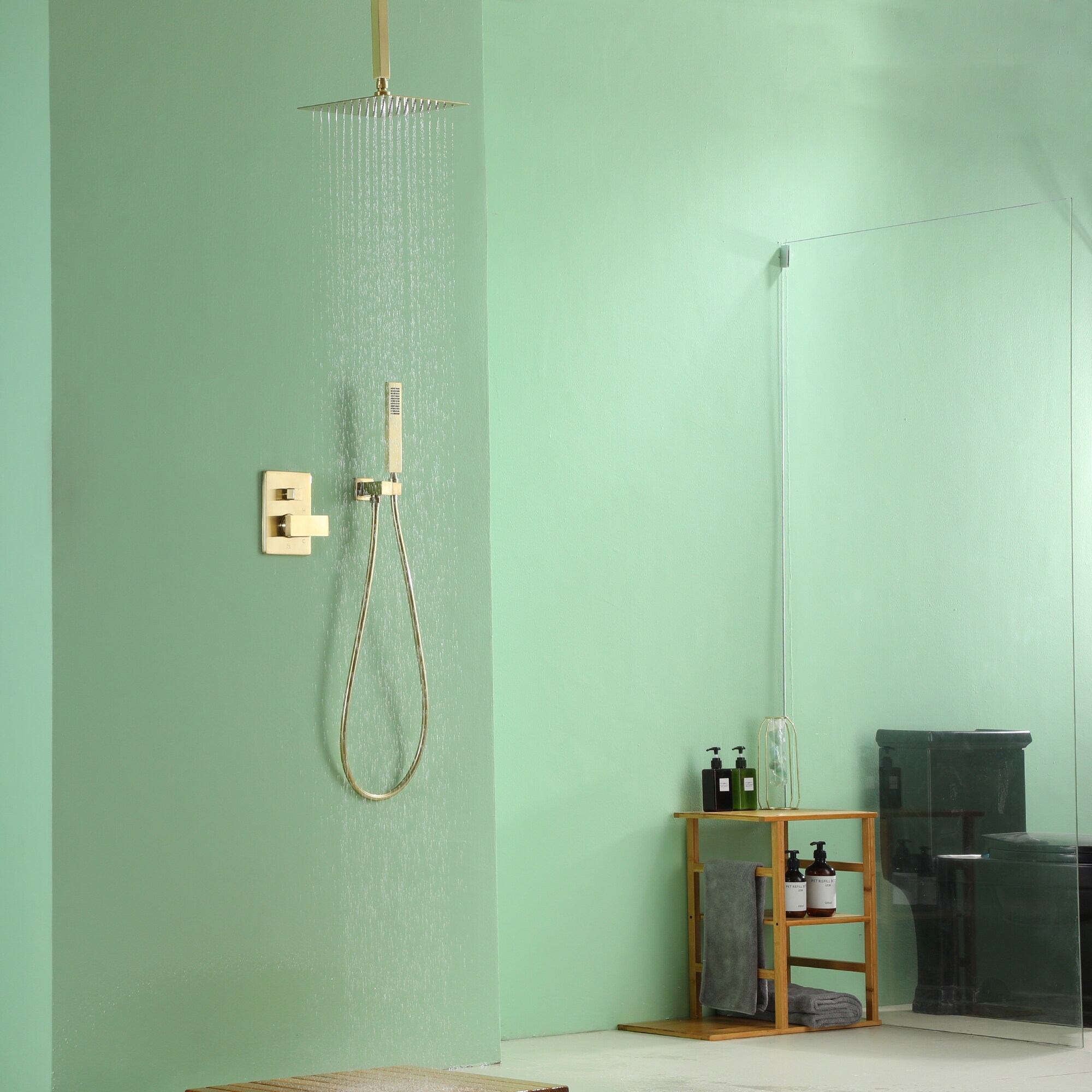 Clihome CL-EB10C3MB Showerhead-Bar-Panels - View #2