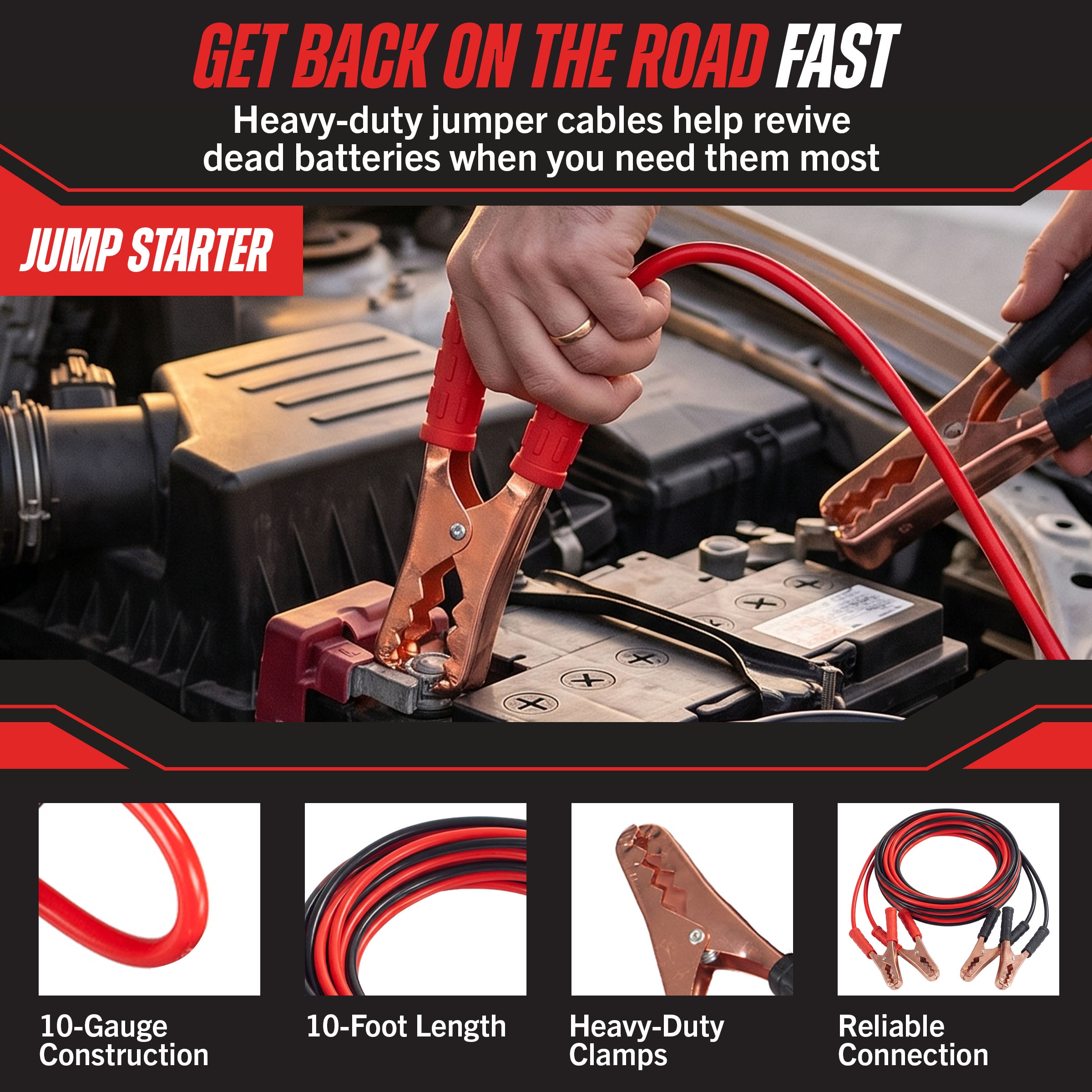 Fleming Supply Fleming Supply Roadside Emergency Kit- 55 973888IYA