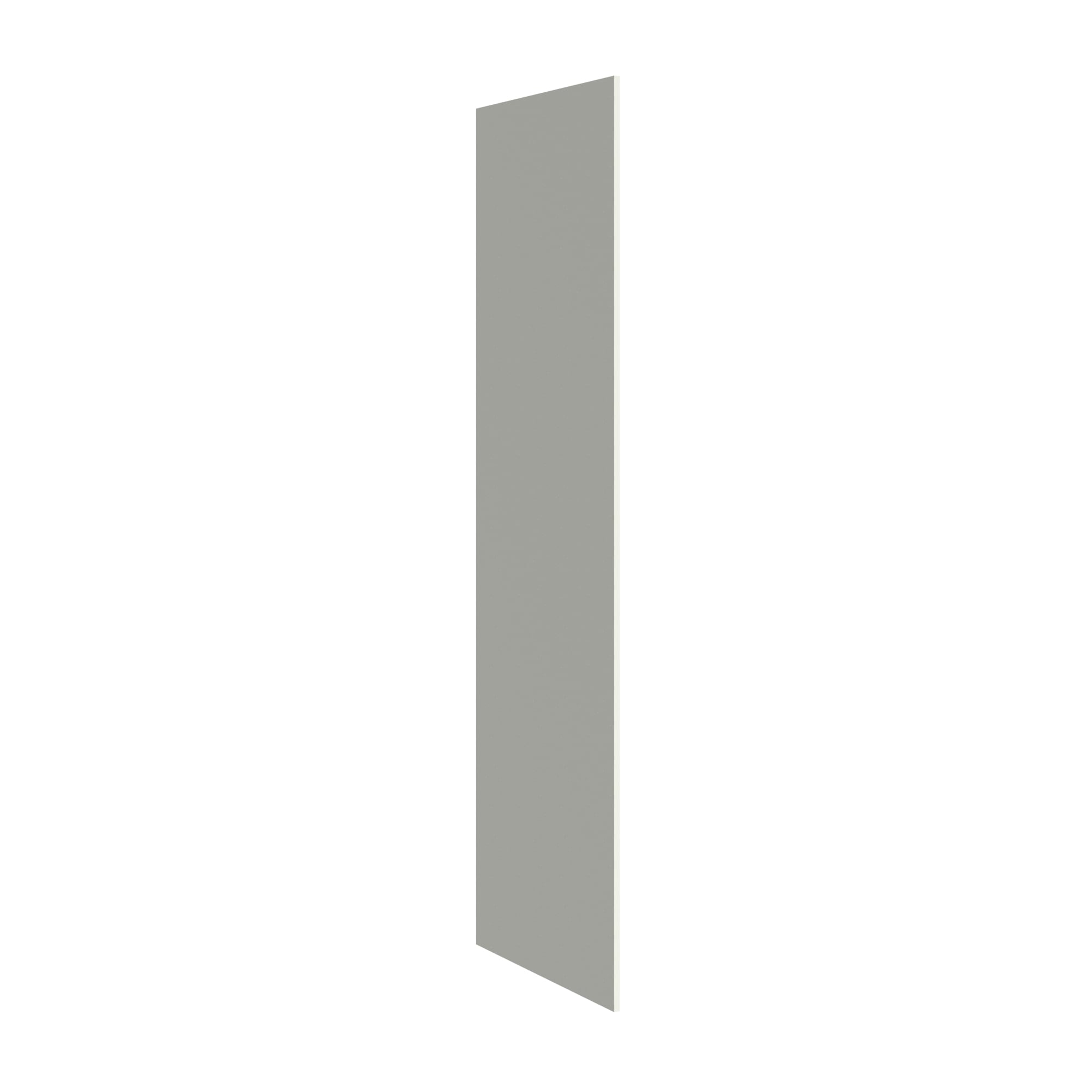 KraftMaid Momentum Deveron Cabinet End Panel 0.75-in W x 96-in H x 0.19-in D Dove White Painted (Wall Cabinet End Panel)