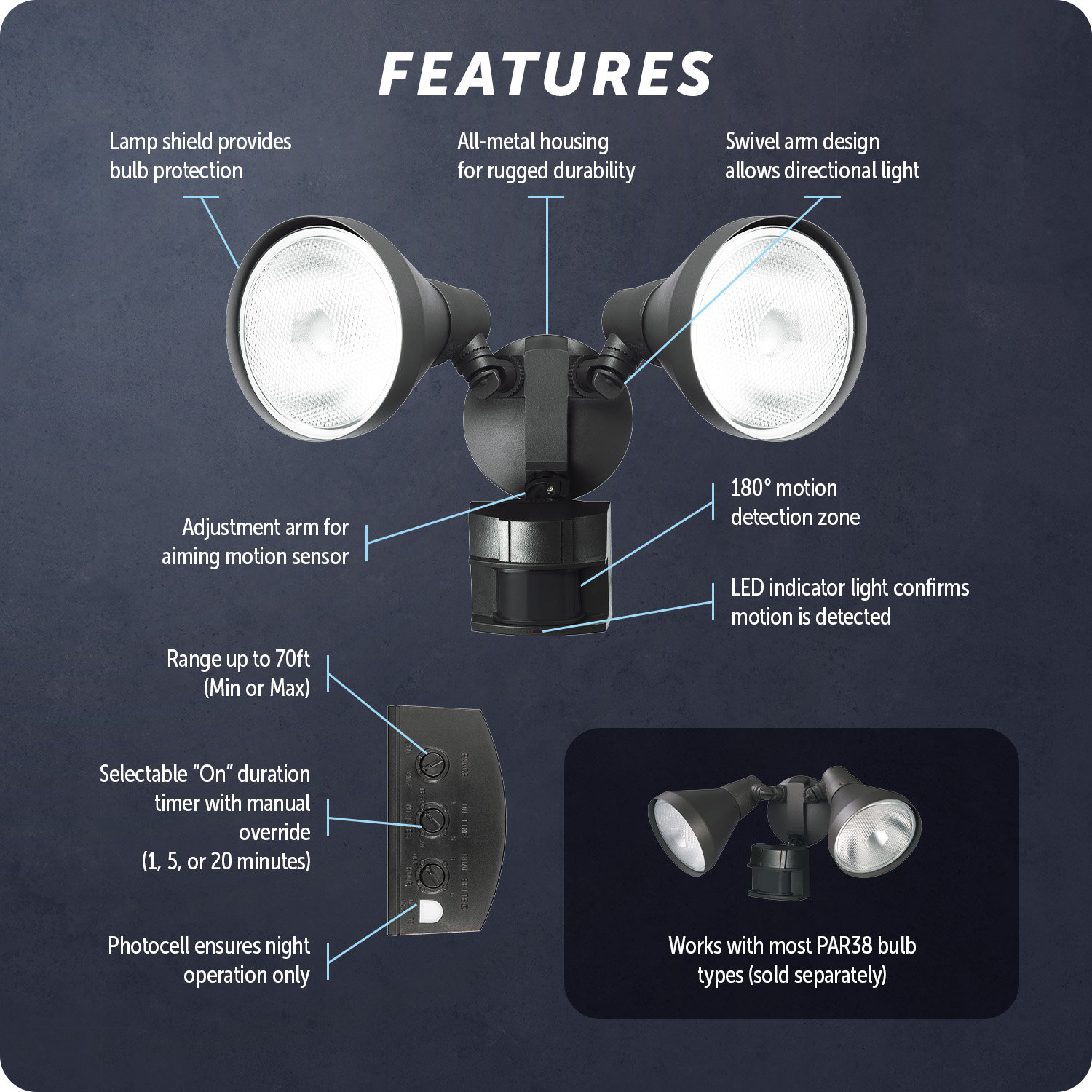 Globe Electric 91009479 Light-Sensors - View #6