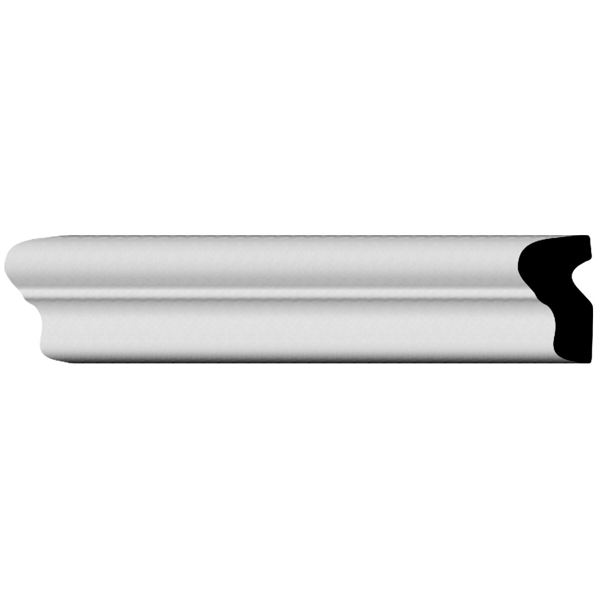 Ekena Millwork 1378636 Edinburgh 3/4-in x 7-ft 10-1/2-in Primed Polyurethane 0 Crown Moulding 12 -Pack