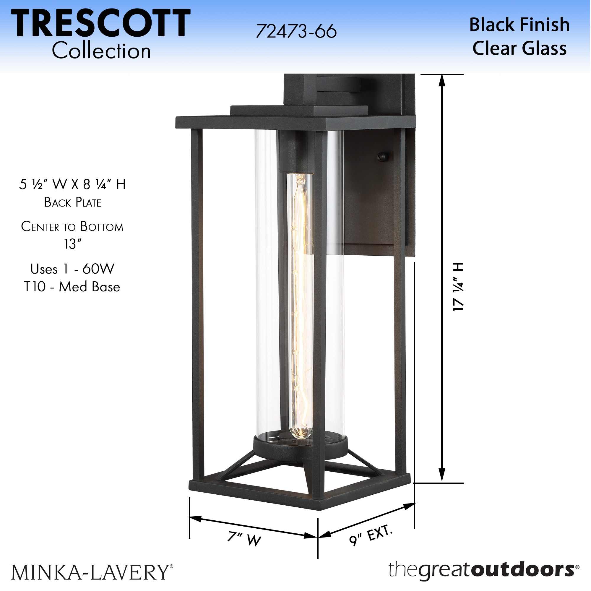 Minka Lavery 72473-66 Outdoor-Wall-Lighting - View #7