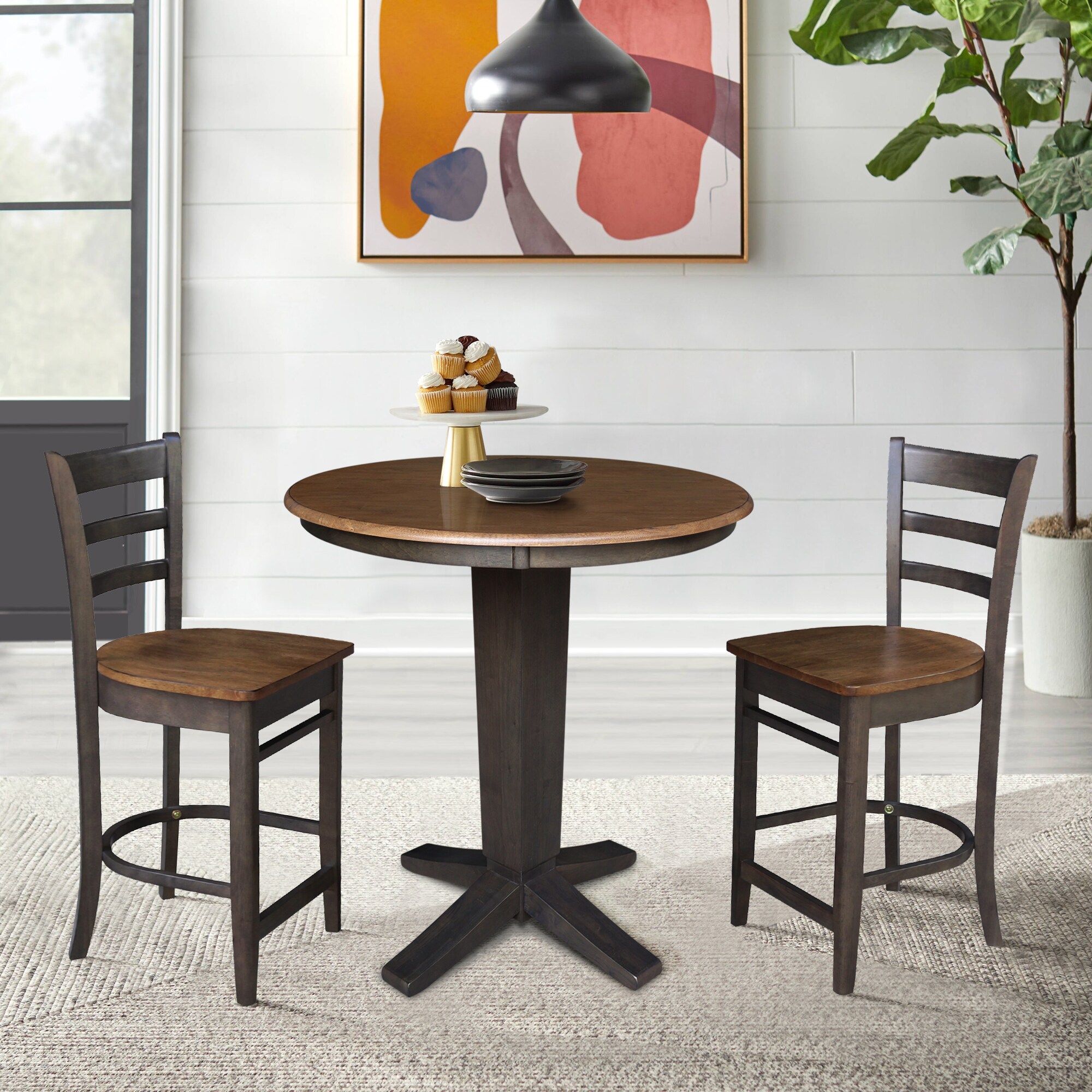 International Concepts K45-36RT-23B-S6172-2 Dining-Sets - View #2