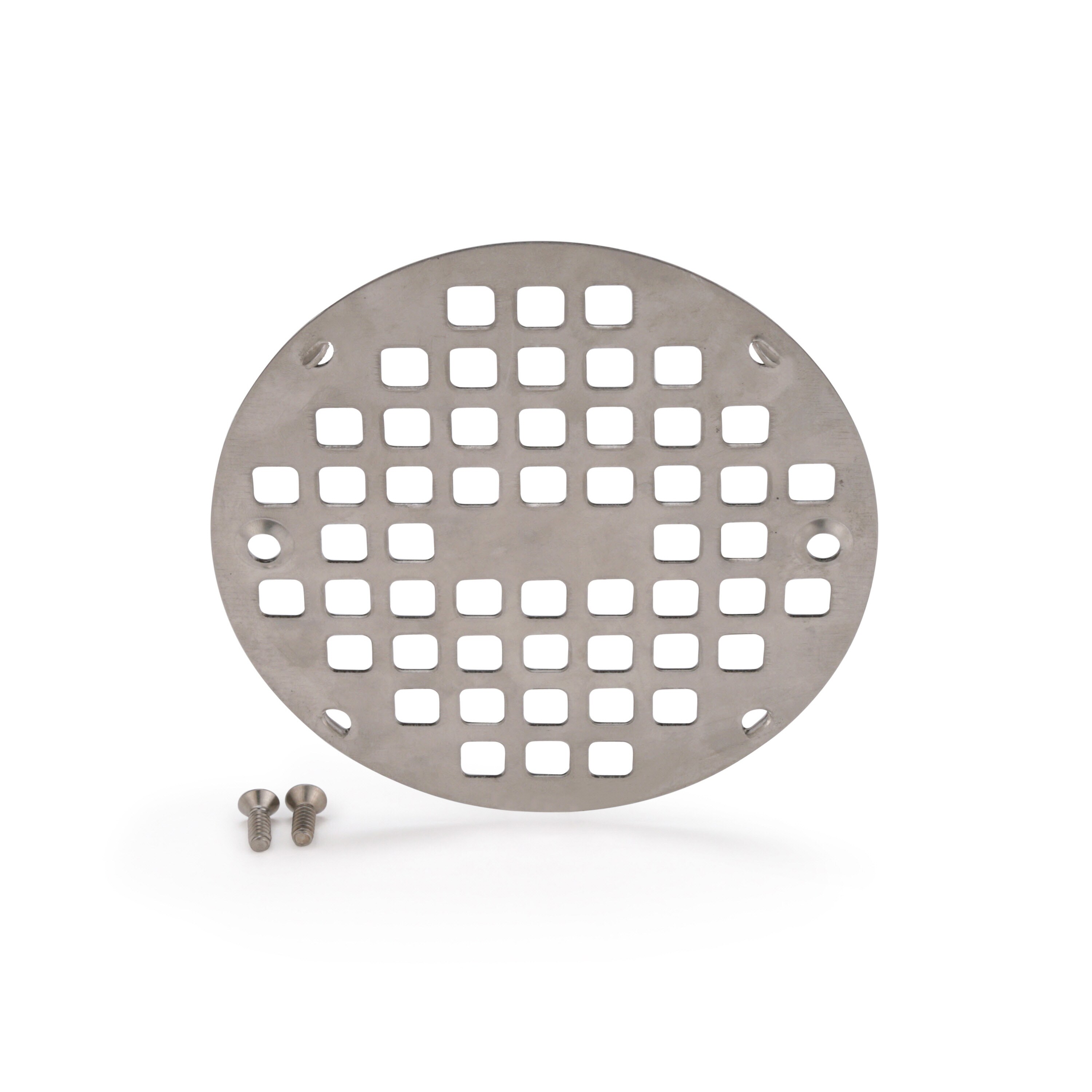 DANCO 5-3/4 in. Shower Drain Strainer in Brushed Nickel 10895 - The Home  Depot