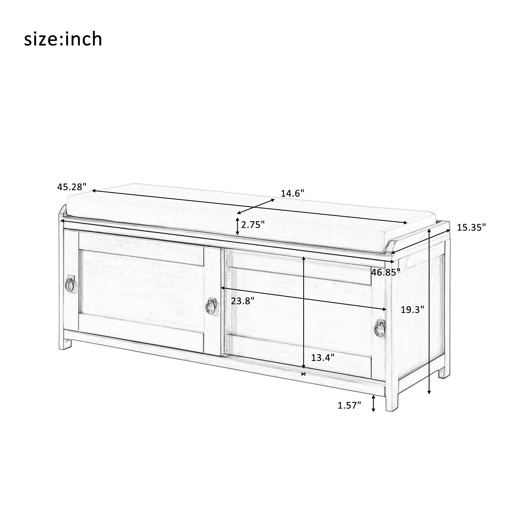 CASAINC BH-954AAE bench - View #9